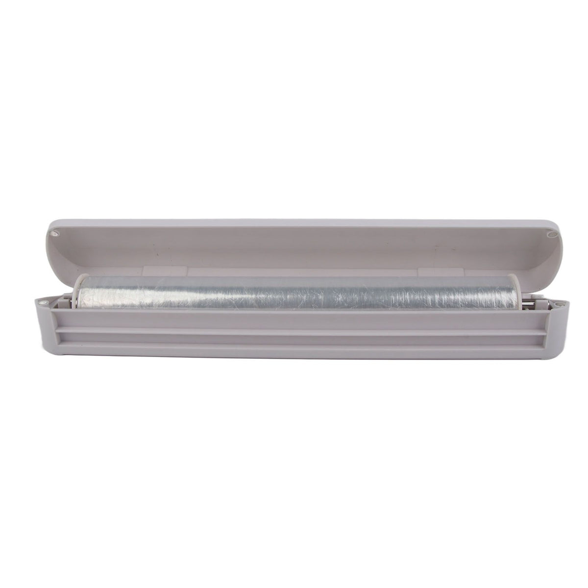 Plastic Wrap Organizer Cling Film Cutter Suction Cup Cling Film Cutting Box Adjustable Storage Cutting Box