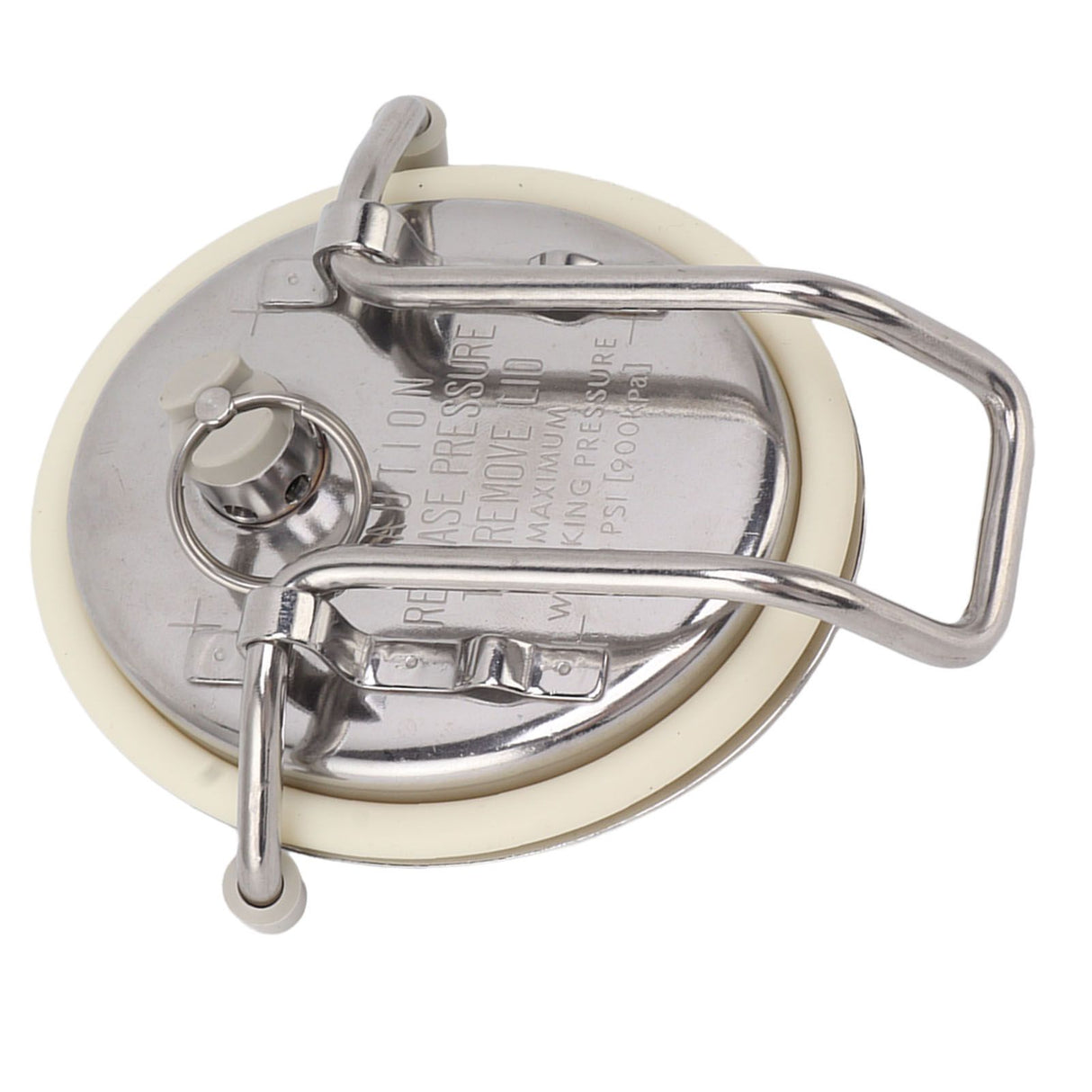 Beer Keg Lid Stainless Steel Soda Barrel Cover Carbonation Lid Accesosry for Home Brewing