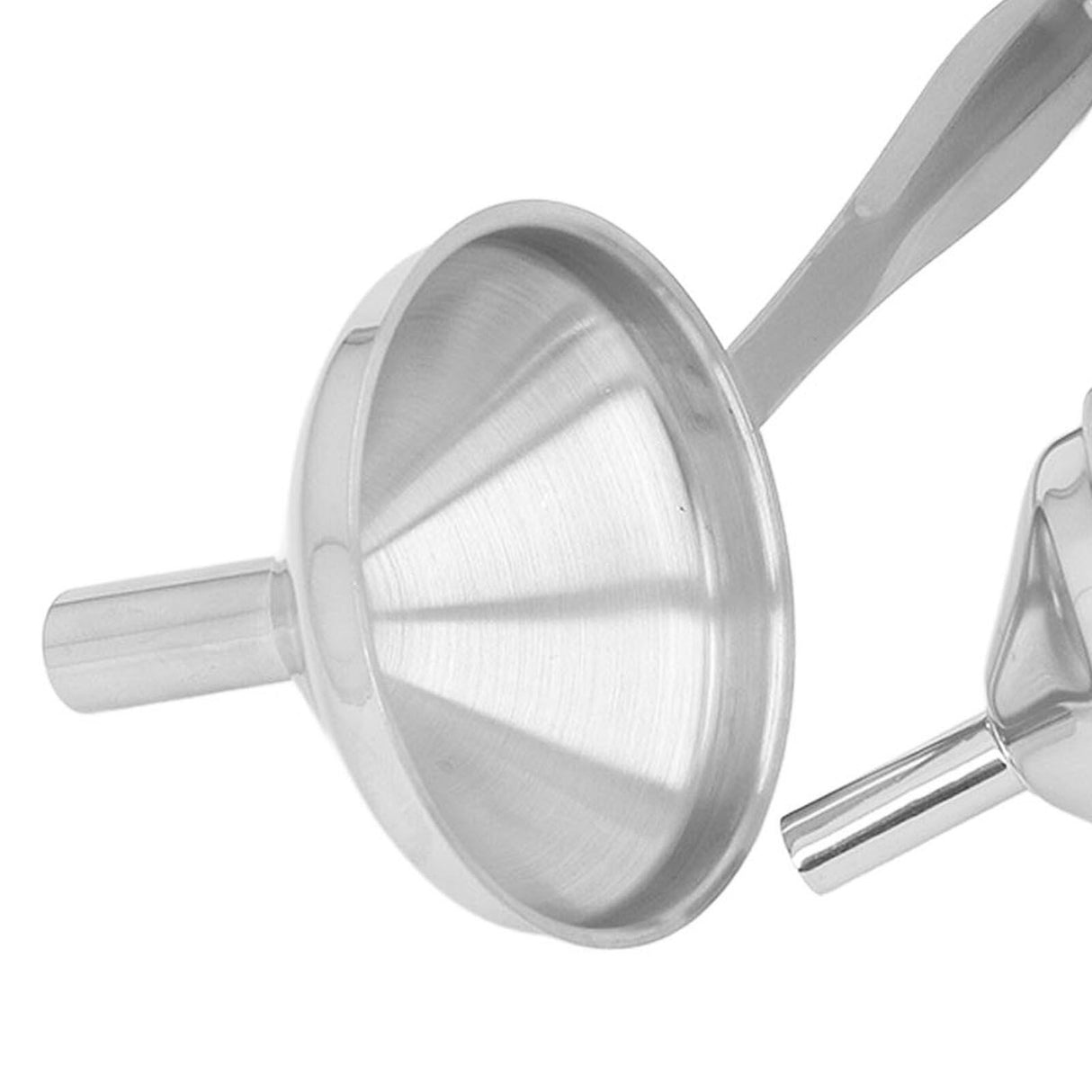 3PCS Small Funnels Stainless Steel Multifunctional Mini Filling Funnel Kit for Transferring Essential Oils Liquid Fluid