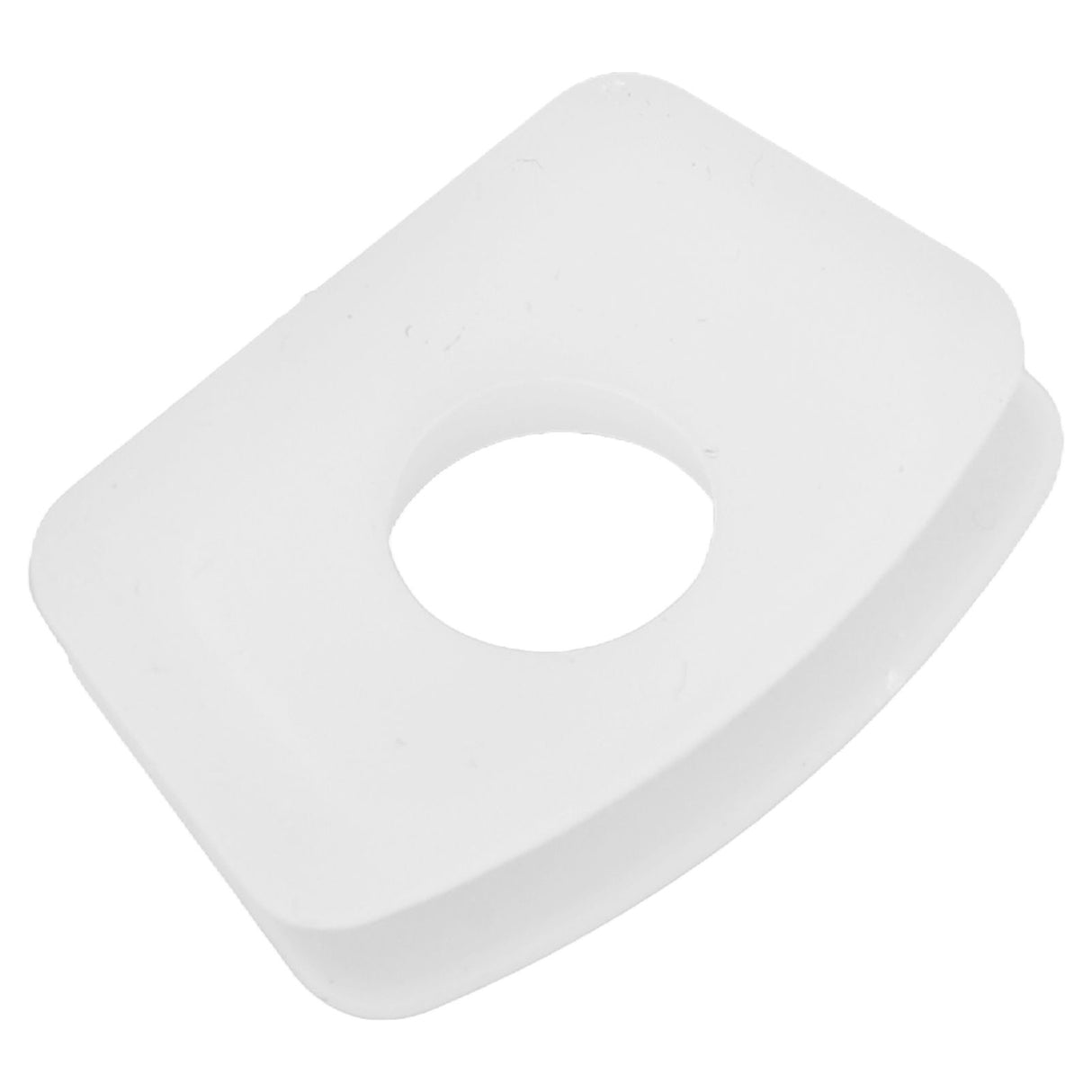 4 Set Silicone Spill Proof Stopper Set Tumbler Accessories Including Straw Cover Cap Square Leak Stopper Round Lid Stopper Plug Transparent White