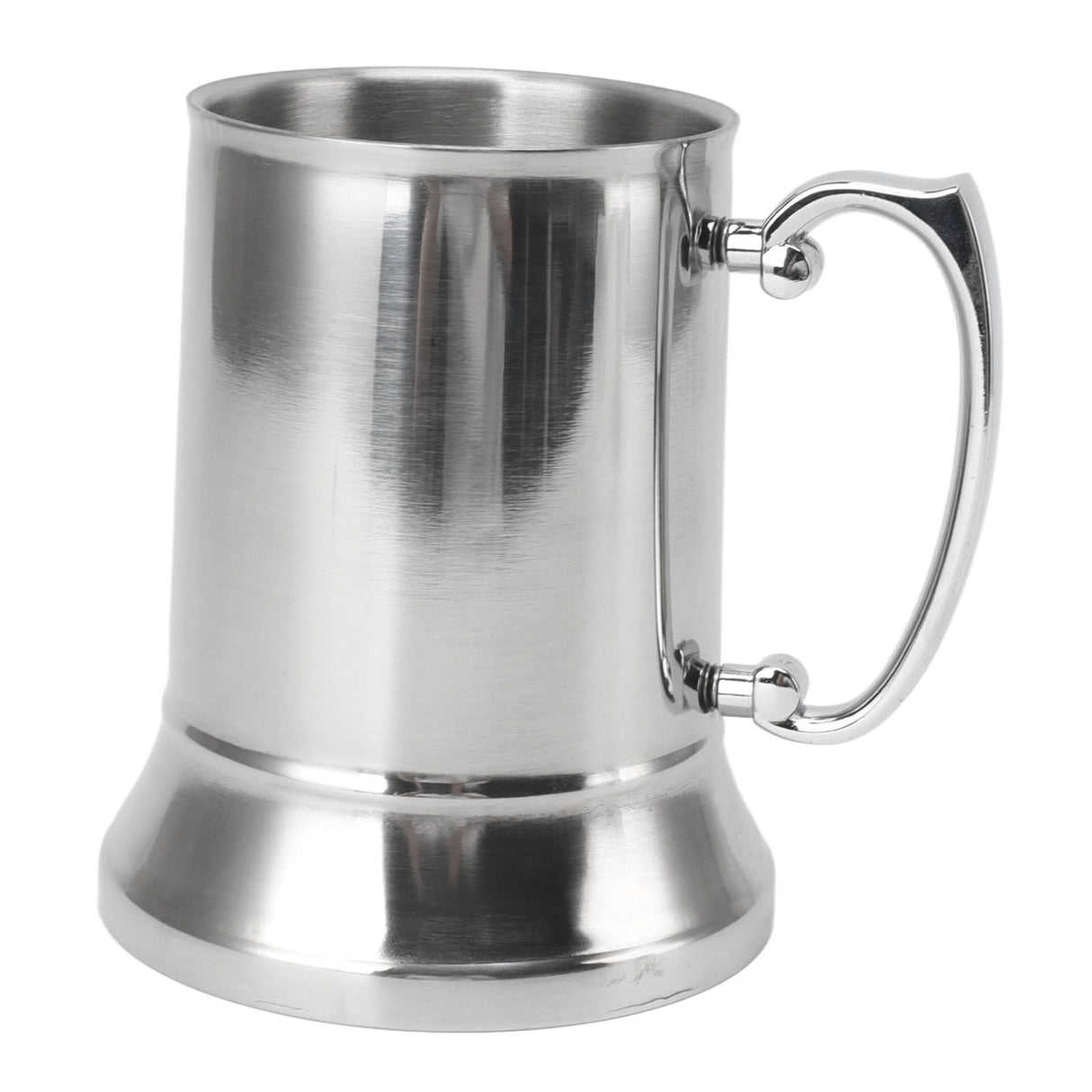 Stainless Steel Beer Mug Anti Slip High Temperature Resistant Modern Beer Cup Coffee Mug 500ml