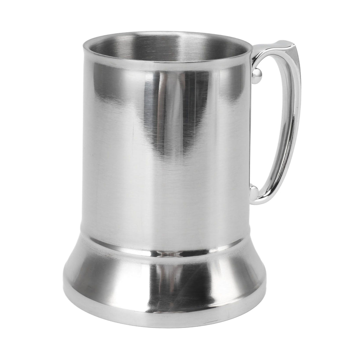 Stainless Steel Beer Mug Anti Slip High Temperature Resistant Modern Beer Cup Coffee Mug 500ml