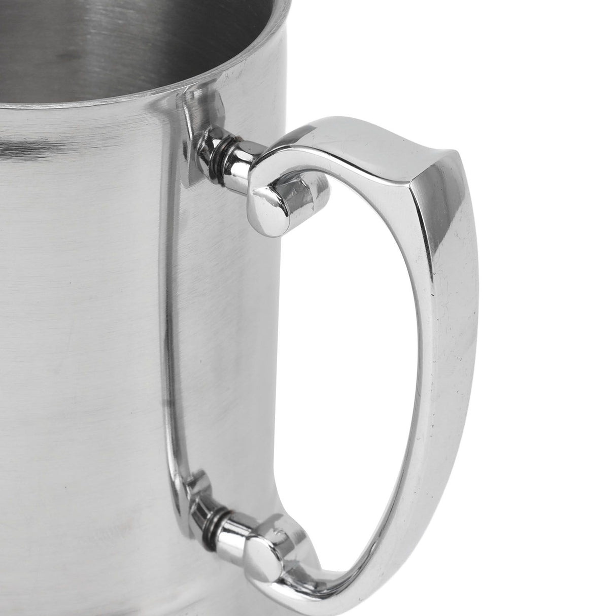 Stainless Steel Beer Mug Anti Slip High Temperature Resistant Modern Beer Cup Coffee Mug 500ml
