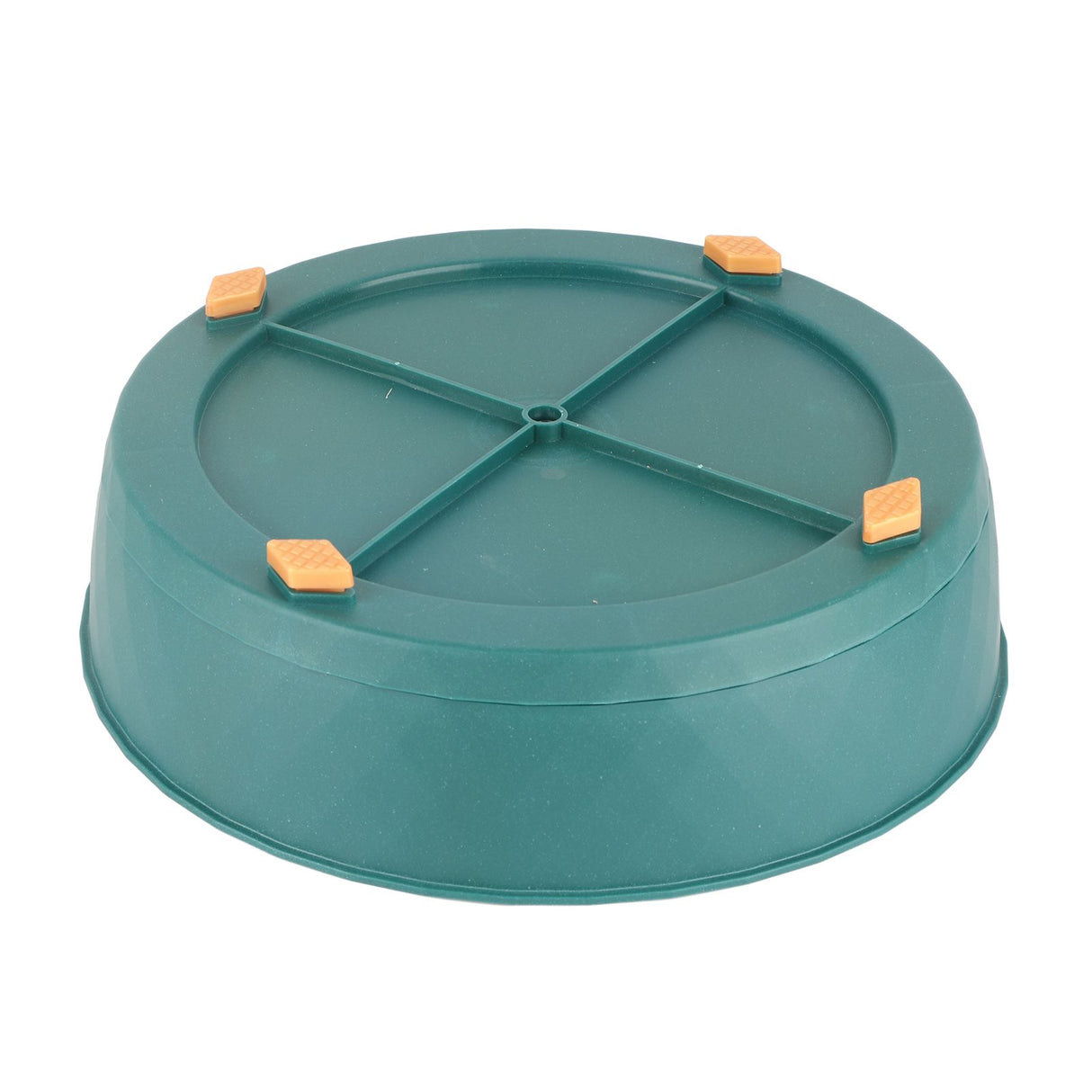 Kitchen Turntable Spin Round Tray 360 Degrees Rotating Non Skid Multifunctional Spice Organizer for Cabinet Pantry Refrigerator Countertop Green