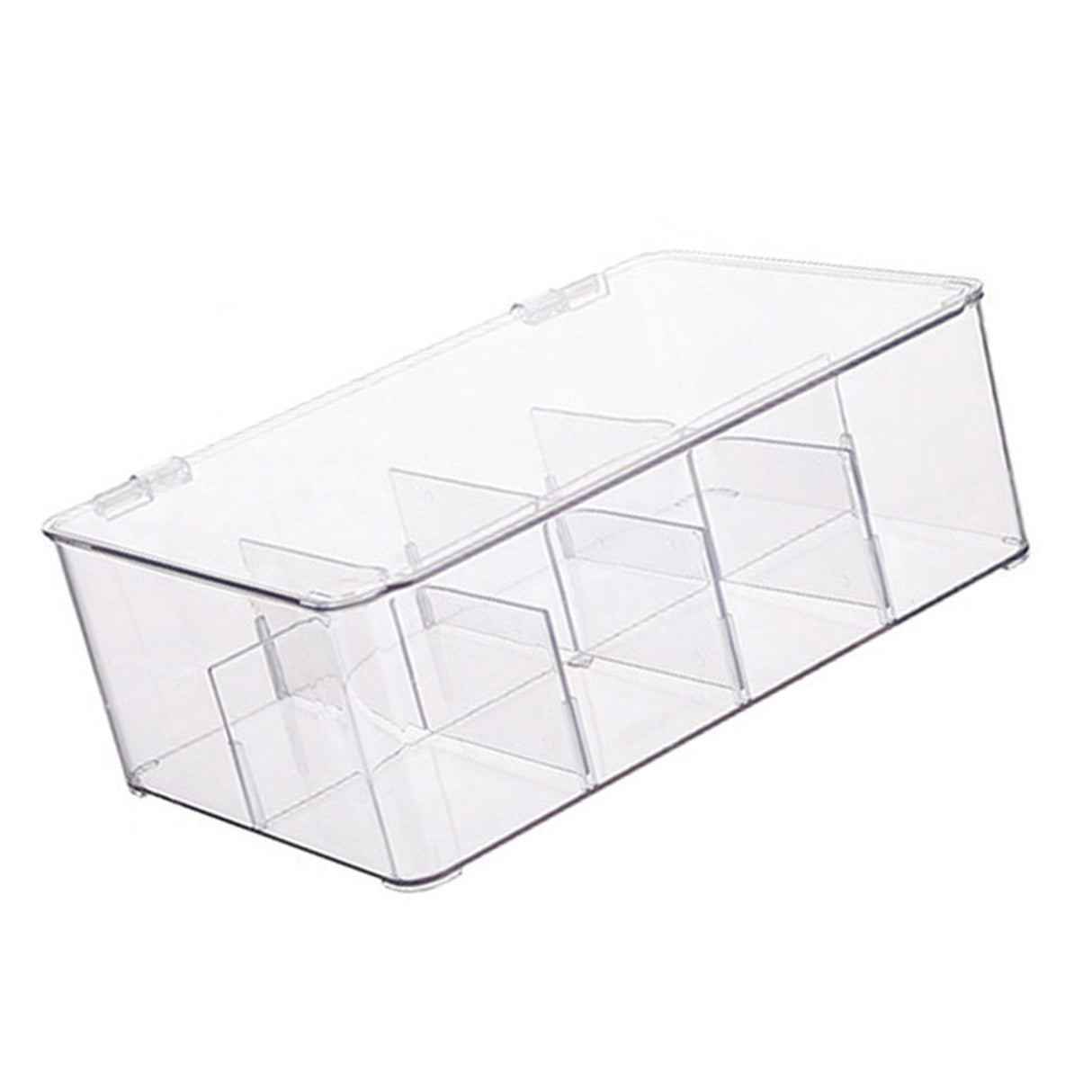 Coffee Condiment Organizer PET Detachable Transparency Baffle Tea Bag Packet Organizers for Coffee Tea Sock Storage