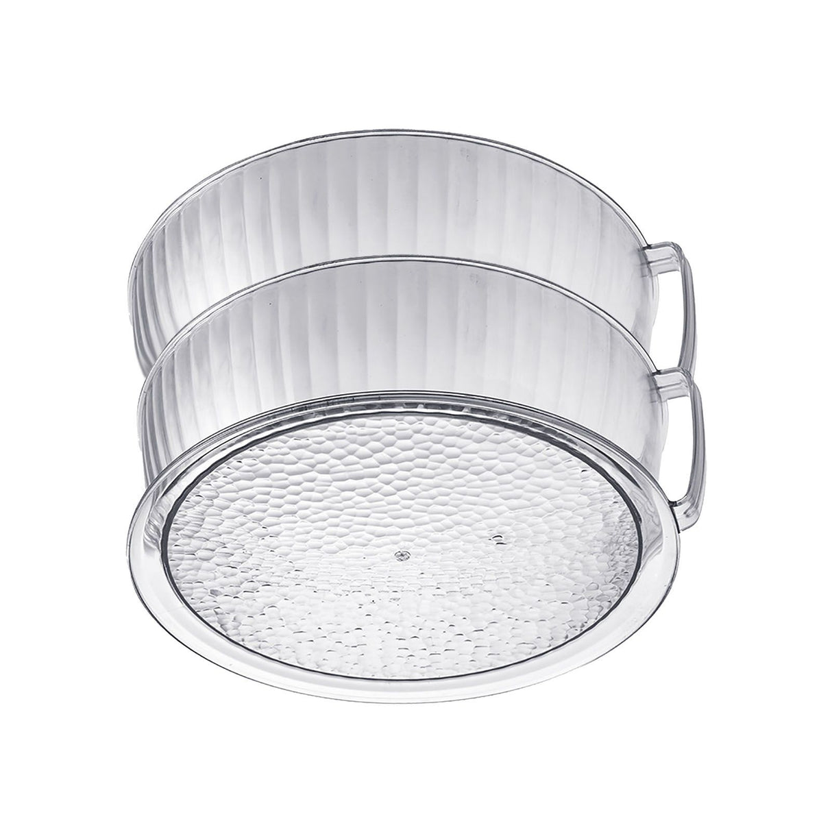 Multilayer Food Cover Multifunctional Transparent Food Cover Fresh Keeping Insulated Dish Cover for Kitchen Dining Table 2 Layers