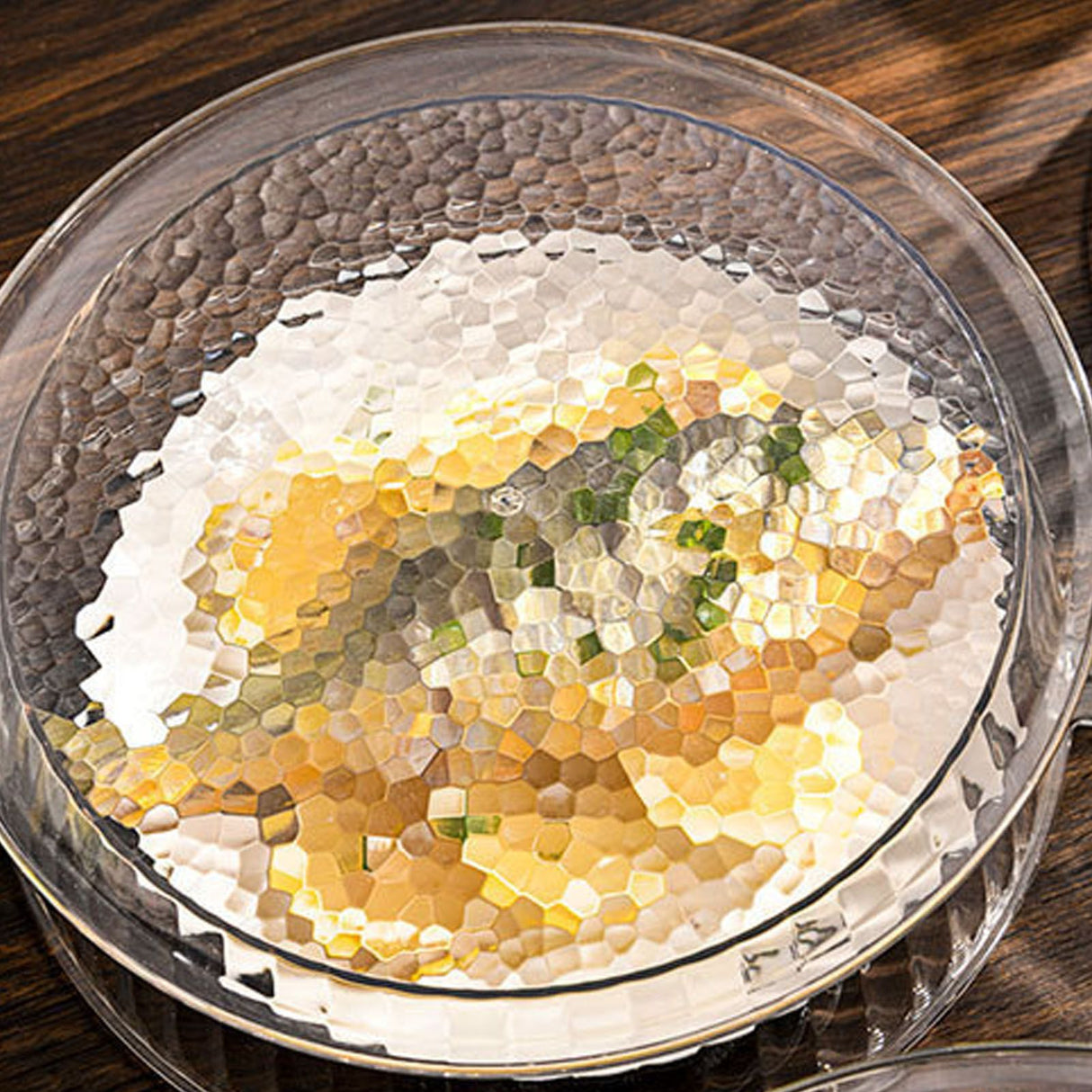 Multilayer Food Cover Multifunctional Transparent Food Cover Fresh Keeping Insulated Dish Cover for Kitchen Dining Table 2 Layers
