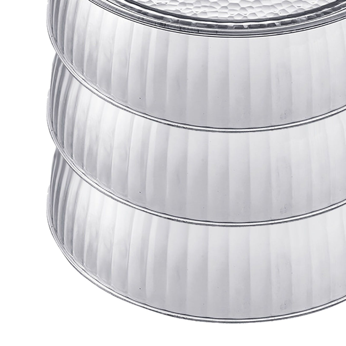 Multilayer Food Cover Multifunctional Transparent Food Cover Fresh Keeping Insulated Dish Cover for Kitchen Dining Table 3 Layers