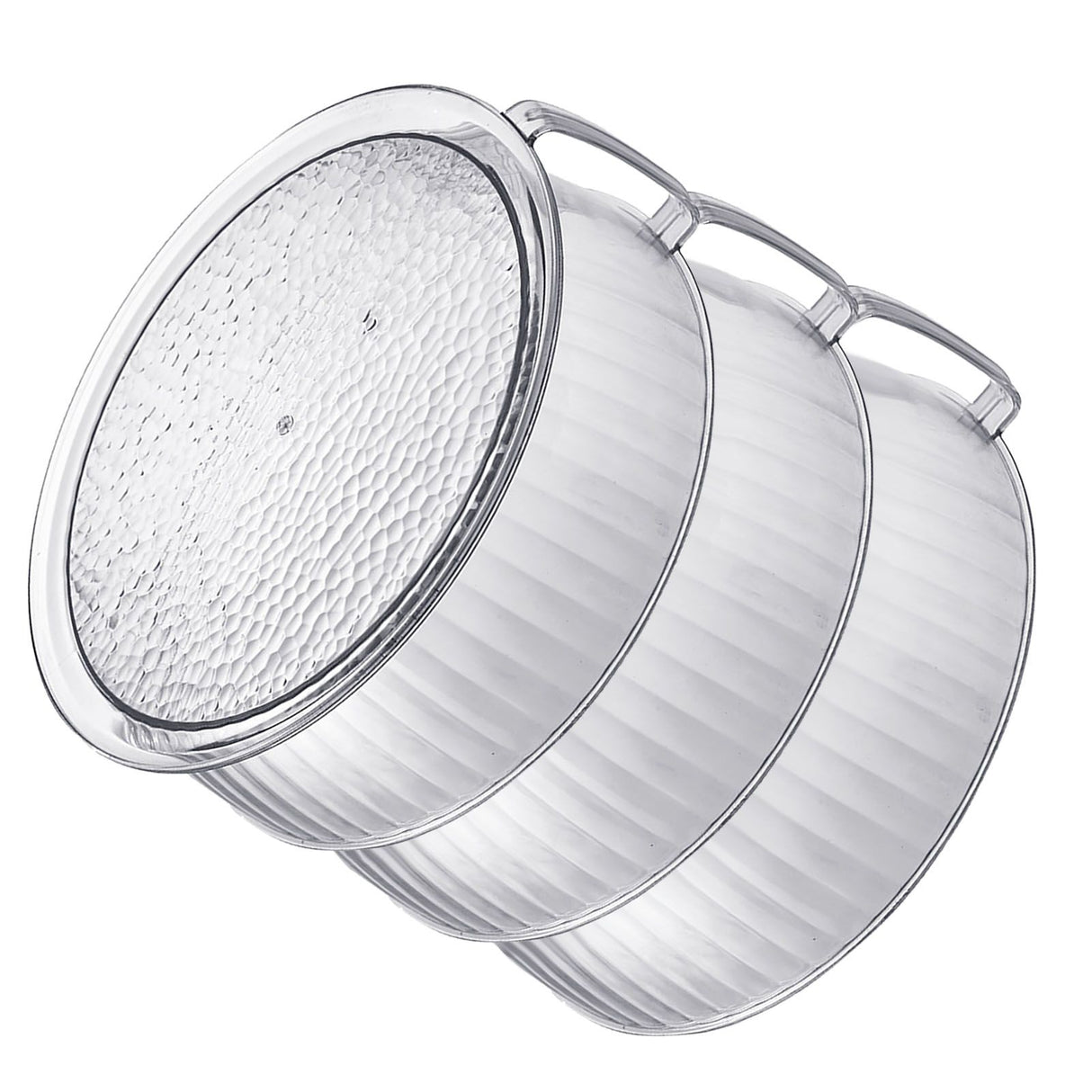 Multilayer Food Cover Multifunctional Transparent Food Cover Fresh Keeping Insulated Dish Cover for Kitchen Dining Table 3 Layers
