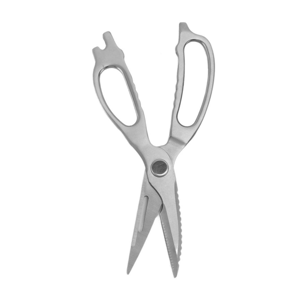 Stainless Steel Kitchen Scissors with Magnetic Scissors Sleeves Detachable Sharpness Heavy Duty Scissors for Barbecue
