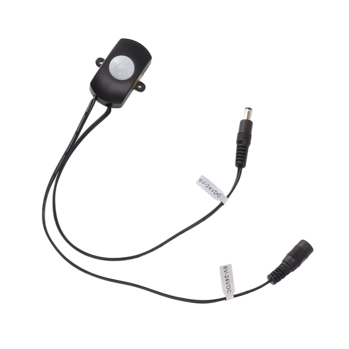 PIR Motion Detector Switch 120 Degree Angle Mini Infrared Auto Switch Detector for LED Strip Security System DC 6‑24V