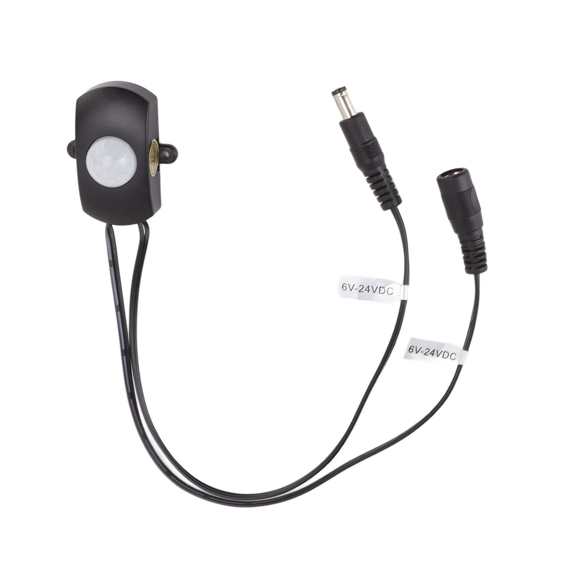PIR Motion Detector Switch 120 Degree Angle Mini Infrared Auto Switch Detector for LED Strip Security System DC 6‑24V