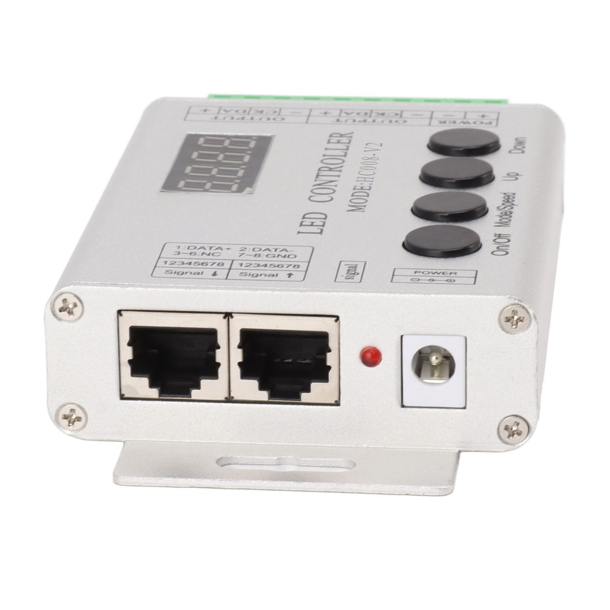LED RGB Controller SPI Signal Light Strip Controller for 6803 1903 WS2811 WS2812B 5V to 24V