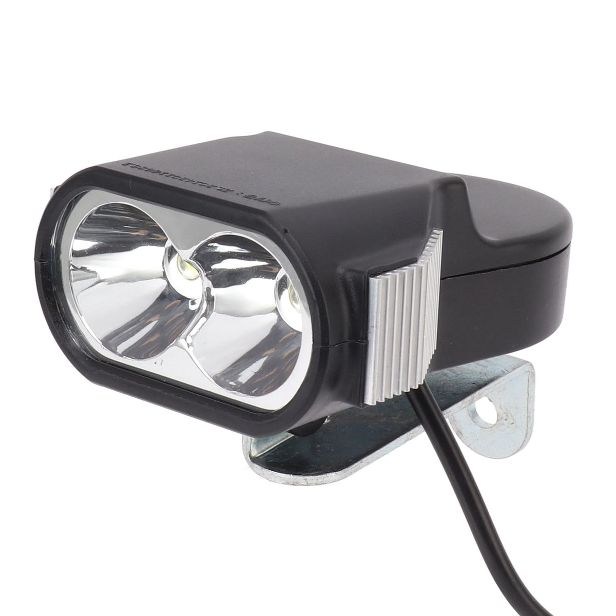Bicycle Headlight Super Bright Bike LED Head Lamp 24‑60V LED Bike Lights with Warning Horn for Night Riding 5W
