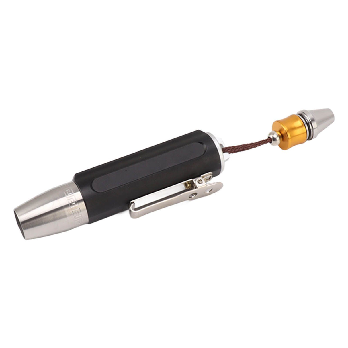 Jade Appraisal Light 3 Light Source Stepless Dimming LED Jade Identification Flashlight for Jewelry Black