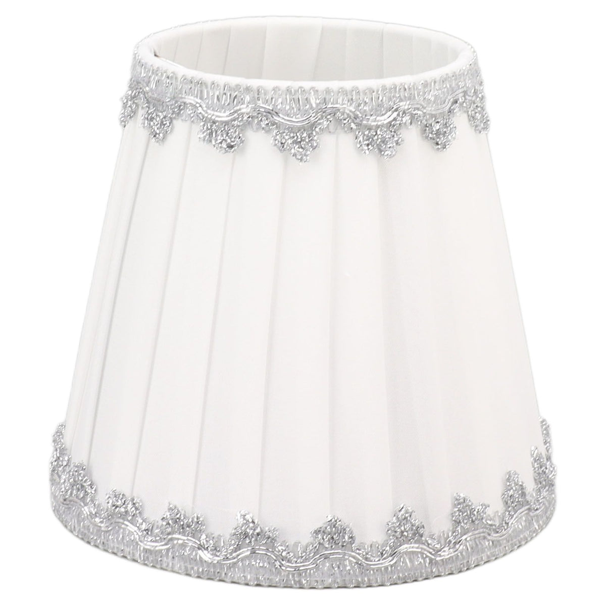 6Pcs Cloth Lampshade Modern Simple Candle Chandelier Light Shade Table Lampshade for Living Room