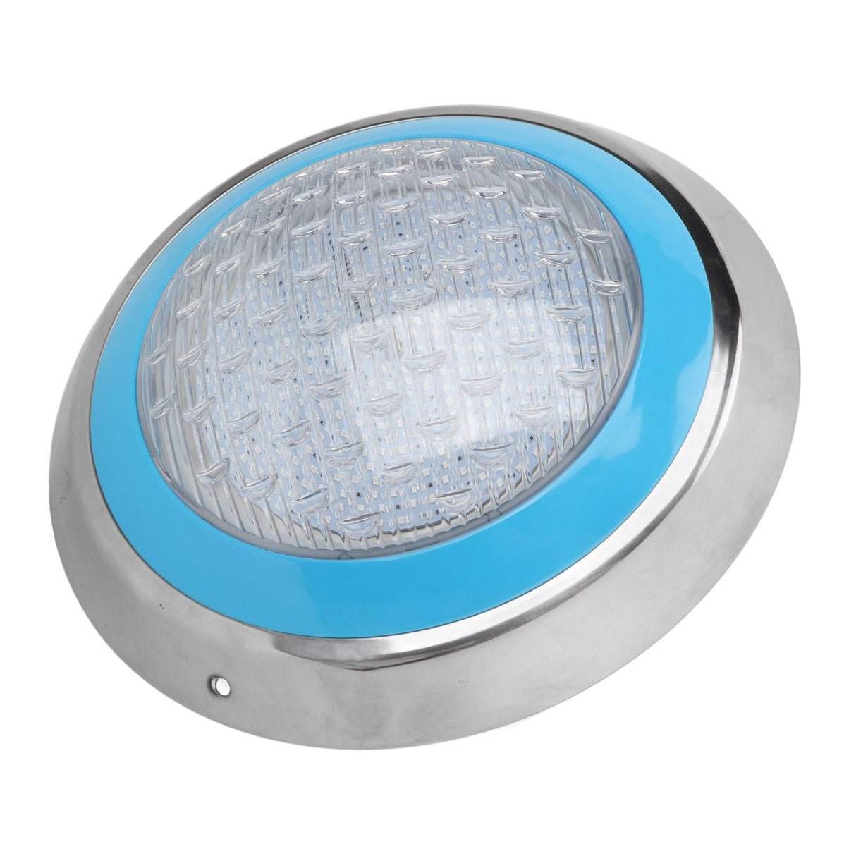 LED Underwater Swimming Pool Light 45W RGB Color Stainless Steel Pool Lamp AC12V Wall Surface Mounted IP68 Waterproof with Remote Controller