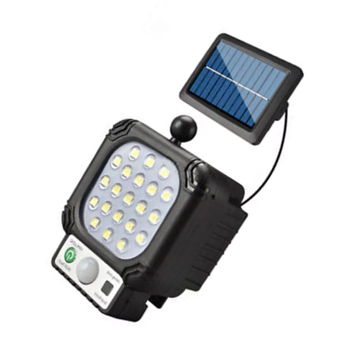 LED Solar Wall Light 21 LED Beads Super Bright IP65 Waterproof Outdoor Solar Motion Sensor Light with 16.4ft Cable