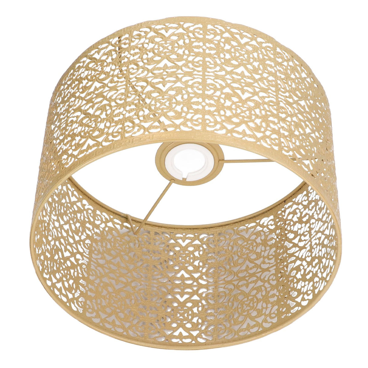 Lamp Shade Hollow Out Metal Lampshade E27 E14 Universal Use Good Heat Dissipation Exquisite Lamp Cover Gold