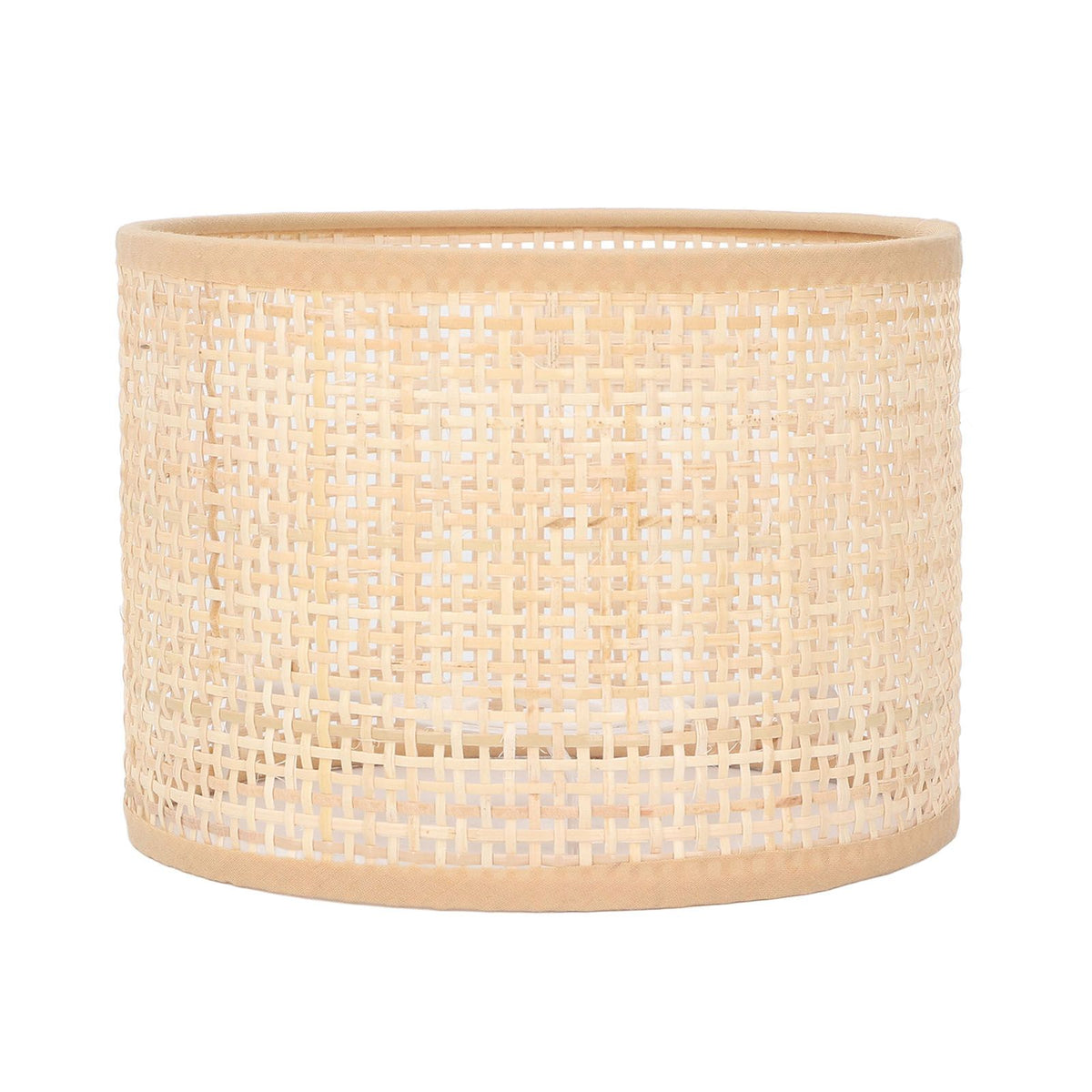 Rattan Lamp Shade Replacement Woven Basket Chandelier Vintage Hanging Table Floor Light Cover E27 E14