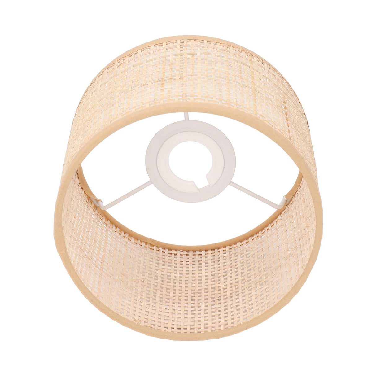 Rattan Lamp Shade Replacement Woven Basket Chandelier Vintage Hanging Table Floor Light Cover E27 E14