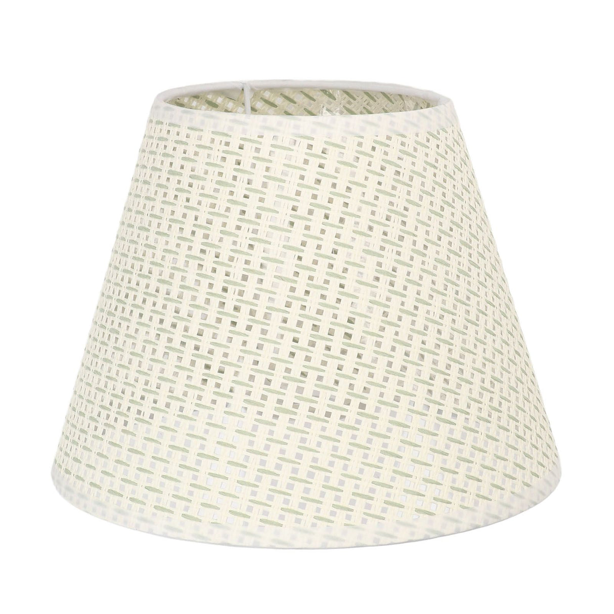 PE Woven Table Lamp Shade Beige Wear Resistant Woven Lamp Cover for E27 E14 Caliber Lampholder