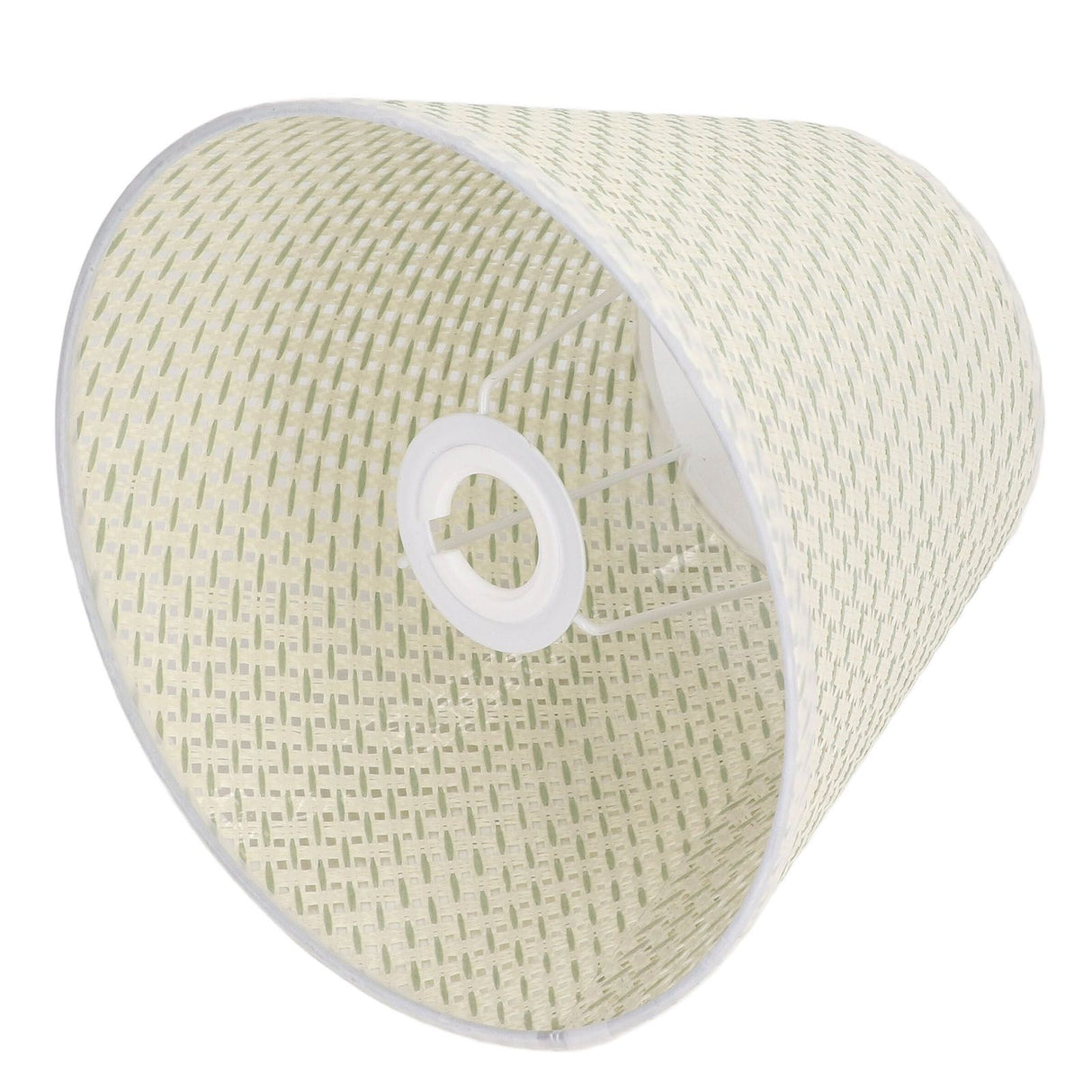 PE Woven Table Lamp Shade Beige Wear Resistant Woven Lamp Cover for E27 E14 Caliber Lampholder