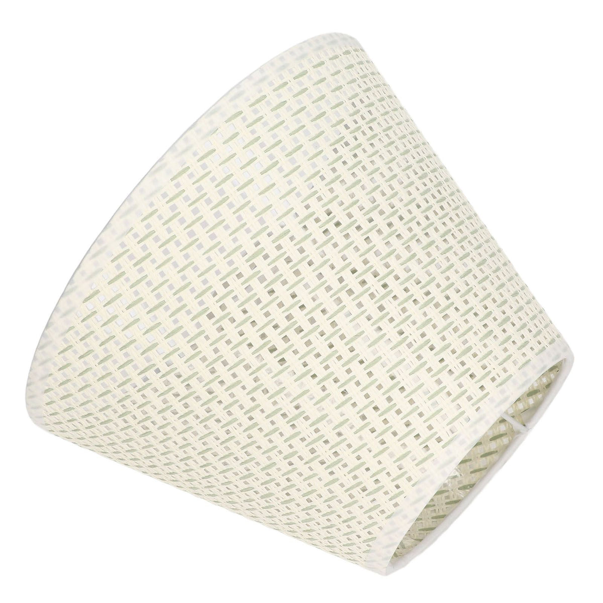 PE Woven Table Lamp Shade Beige Wear Resistant Woven Lamp Cover for E27 E14 Caliber Lampholder