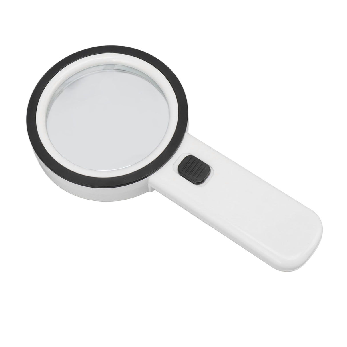 30X Handheld Large Magnifying Glass UV Banknote Inspection Magnifying Glass 12 LED Illuminated Lighted Magnifier For Reading Antique Jewelry Appreciation