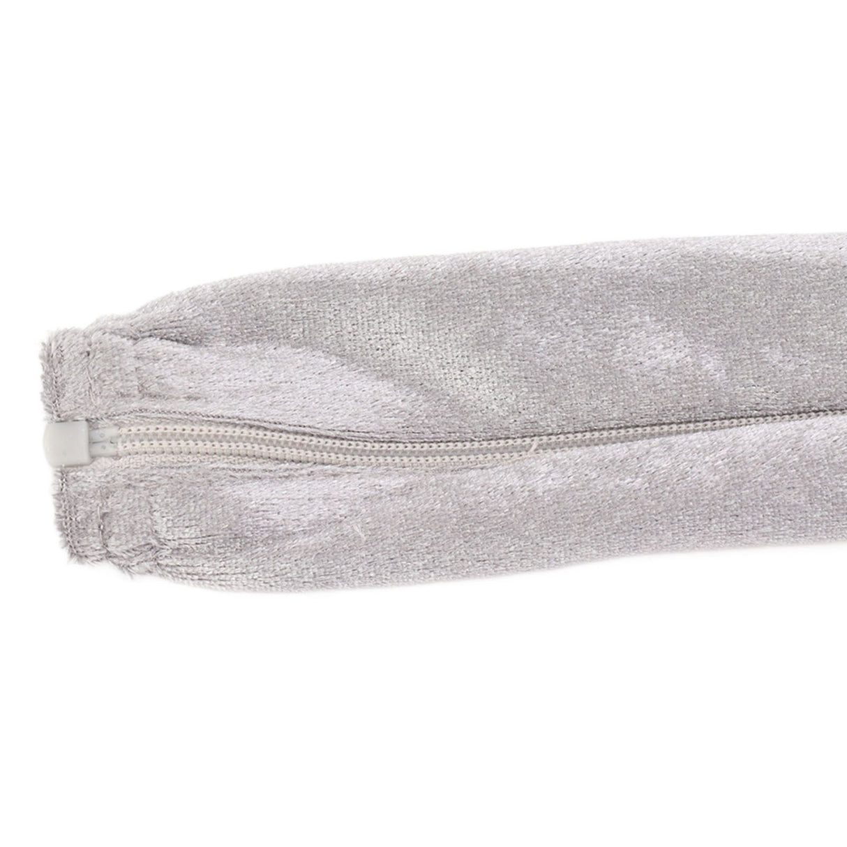 Chain Cover Dustproof Wire Flannelette Cloth 60cm Length 5cm Width with Zipper for Protection Grey