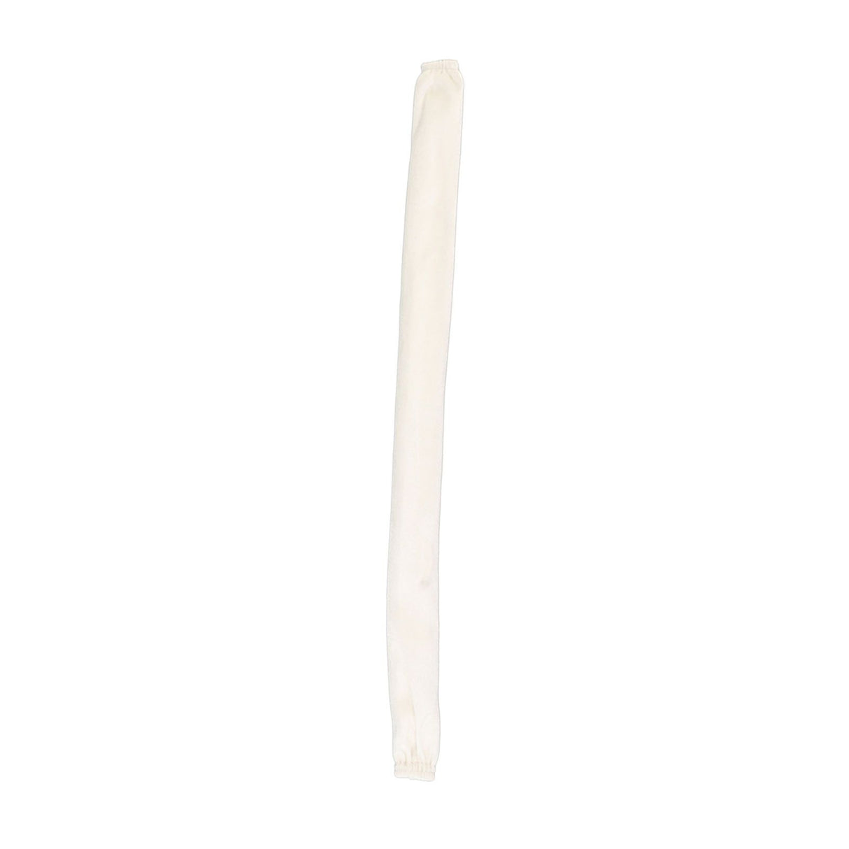 Chain Cover Dustproof Wire Flannelette Cloth 60cm Length 5cm Width with Zipper for Protection White