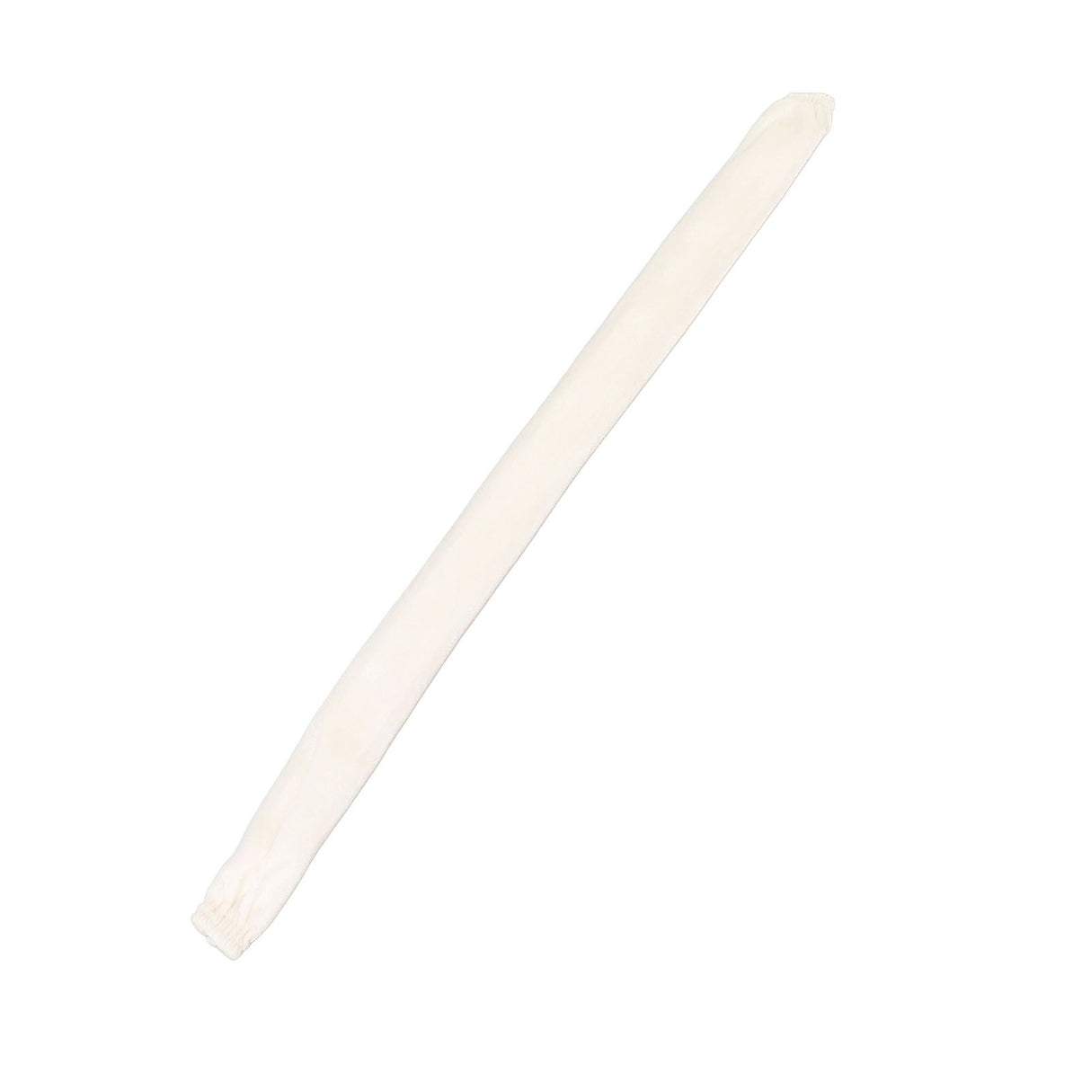 Chain Cover Dustproof Wire Flannelette Cloth 60cm Length 5cm Width with Zipper for Protection White