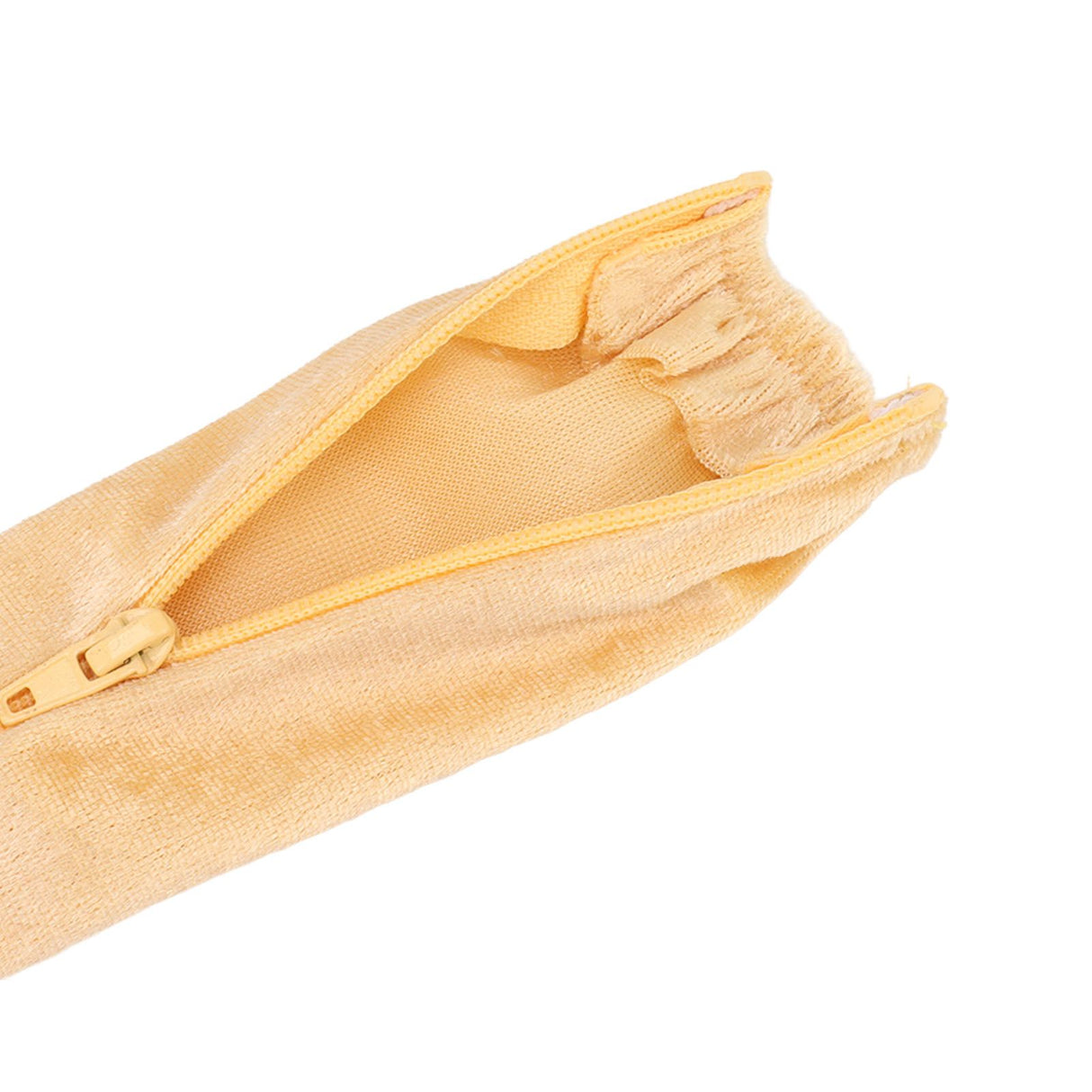 Chain Cover Dustproof Wire Flannelette Cloth 60cm Length 5cm Width with Zipper for Protection Beige
