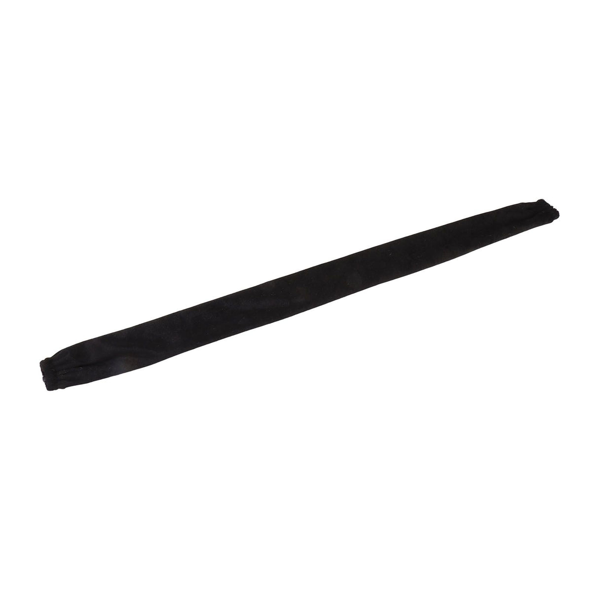 Chain Cover Dustproof Wire Flannelette Cloth 60cm Length 5cm Width with Zipper for Protection Black