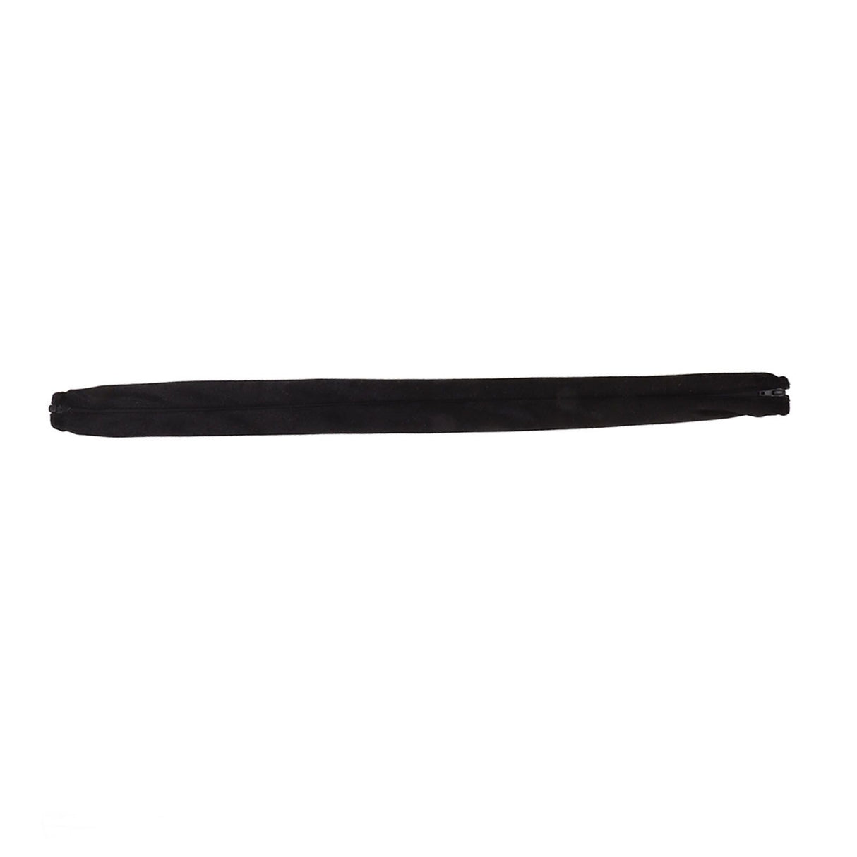 Chain Cover Dustproof Wire Flannelette Cloth 60cm Length 5cm Width with Zipper for Protection Black