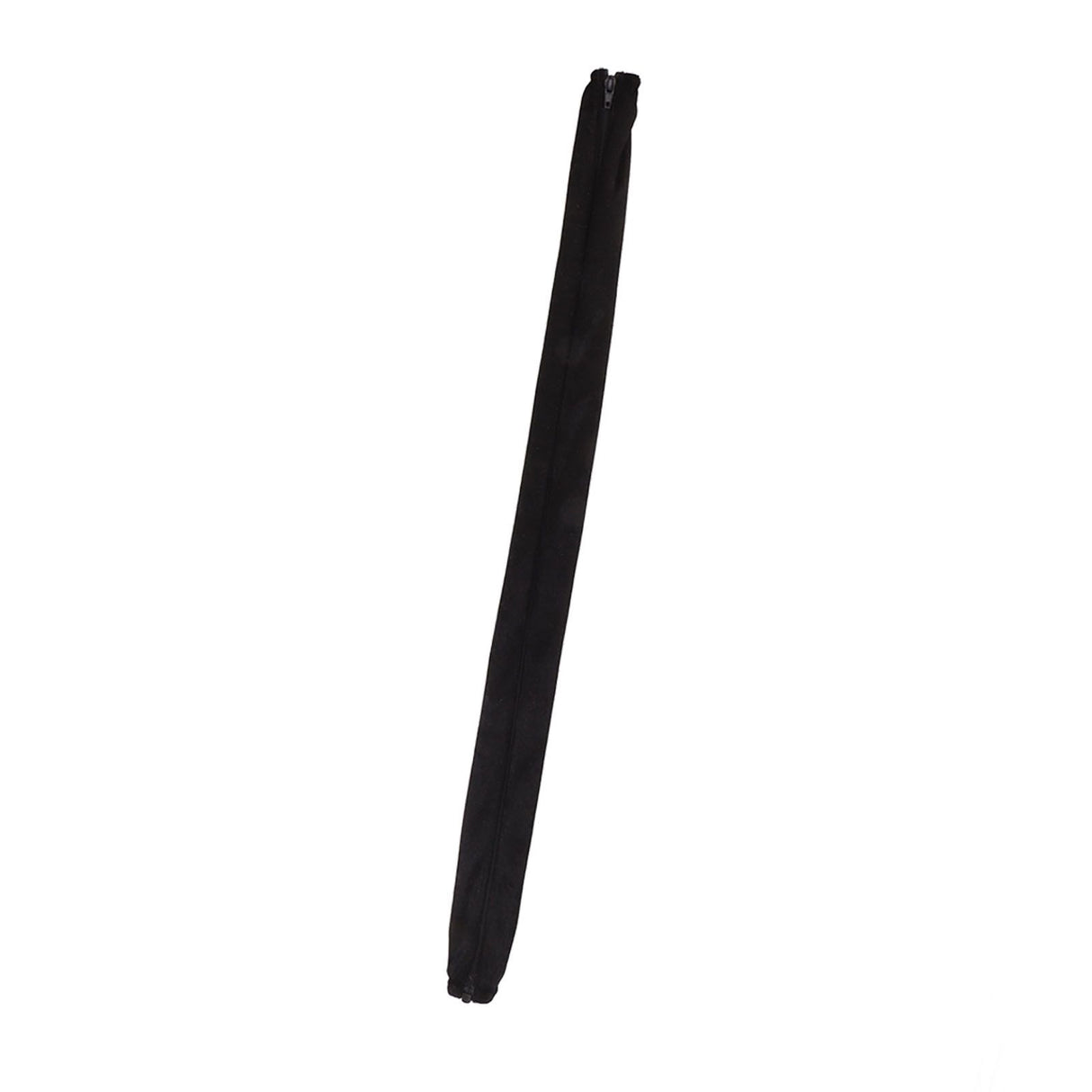 Chain Cover Dustproof Wire Flannelette Cloth 60cm Length 5cm Width with Zipper for Protection Black