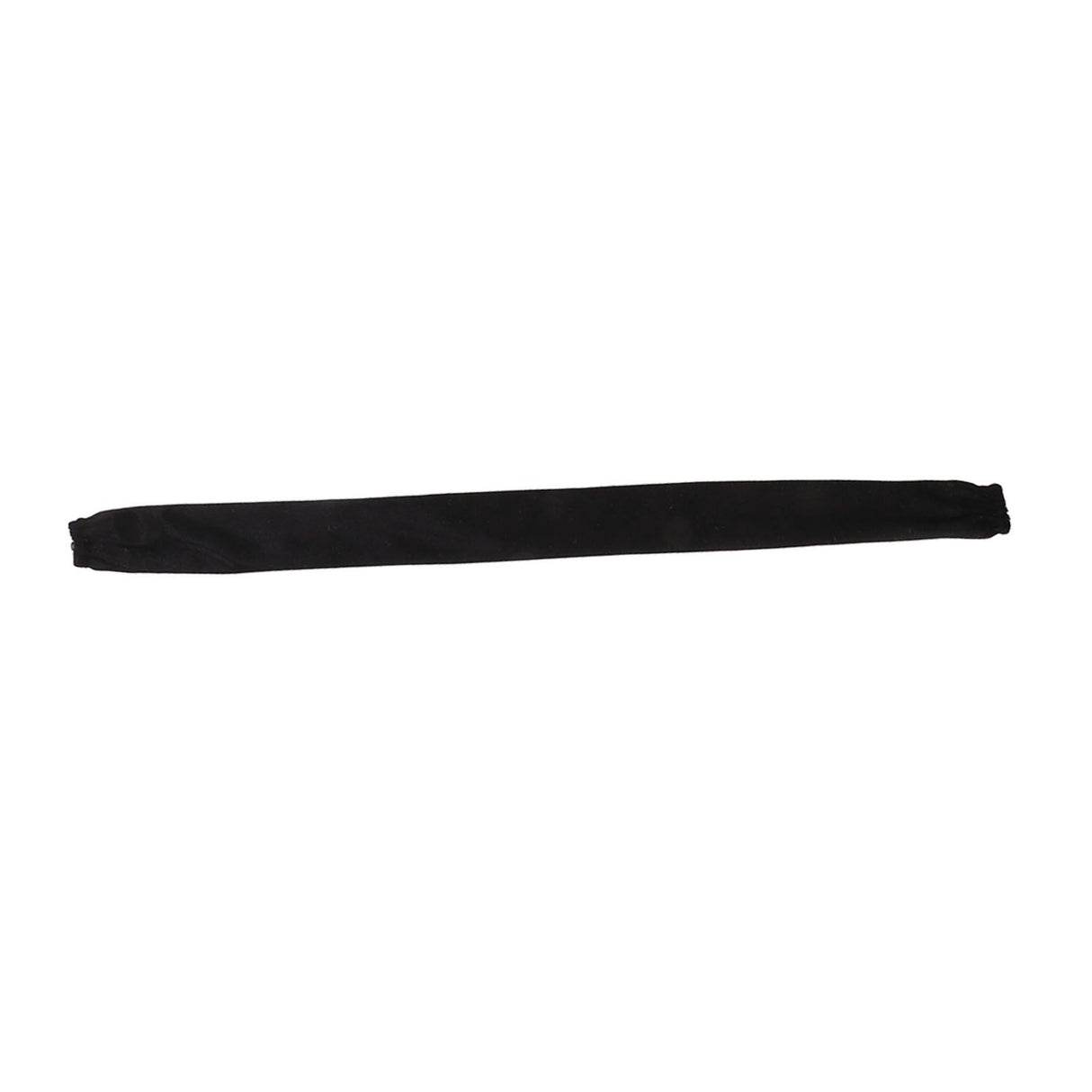 Chain Cover Dustproof Wire Flannelette Cloth 60cm Length 5cm Width with Zipper for Protection Black