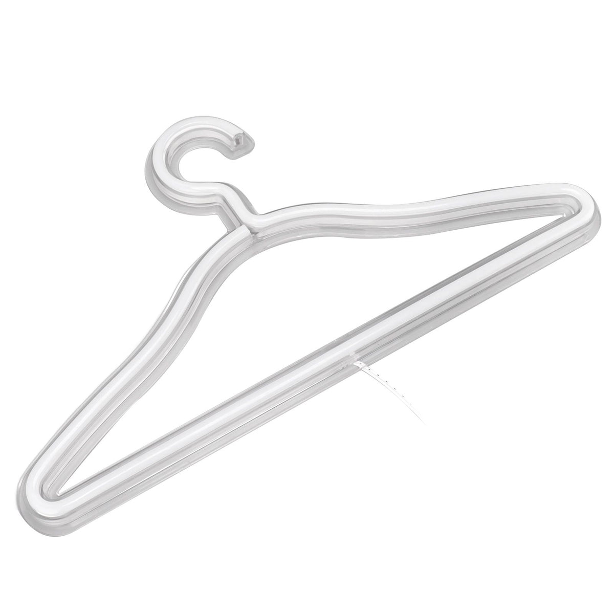 Coat Hanger LED Neon Sign Decorative Wall Hanging Sign for Room Bedroom Store Holiday Wall Decoration