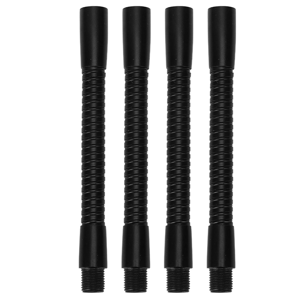 4 Pcs Gooseneck Lamp Hose Aluminium 10mm Caliber Flexible Table Desk Lamp Hose Lighting Fittings 12cm