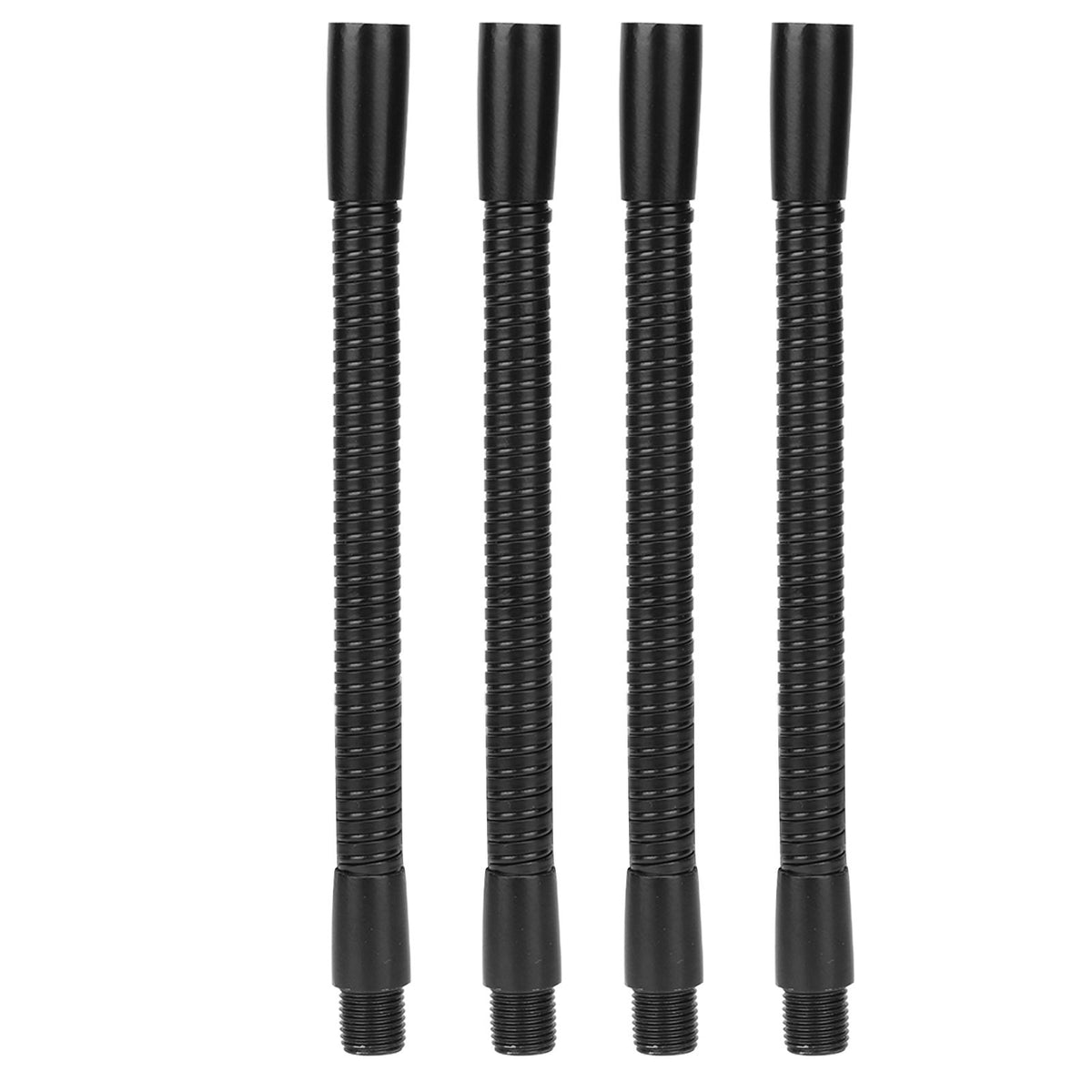 4 Pcs Gooseneck Lamp Hose Aluminium 10mm Caliber Flexible Table Desk Lamp Hose Lighting Fittings 15cm