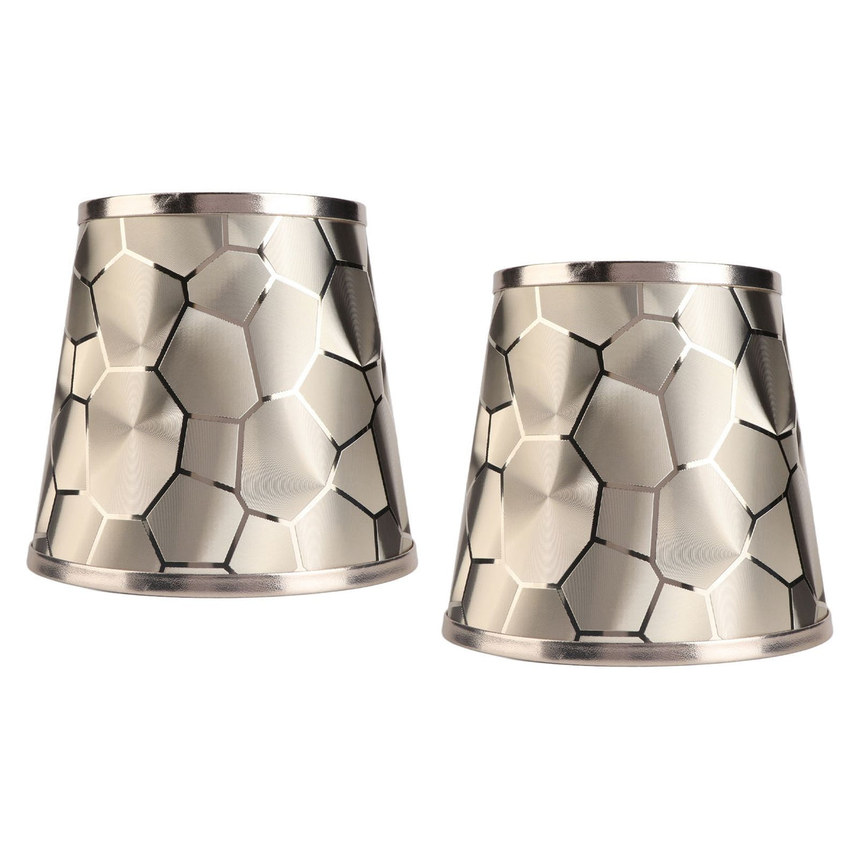 2PCS Drum Lamp Shade E14 PVC Modern Decorative Small Barrel Lampshade Cover for Table Wall Ceiling Lamp