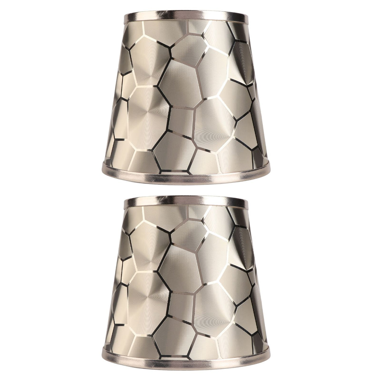 2PCS Drum Lamp Shade E14 PVC Modern Decorative Small Barrel Lampshade Cover for Table Wall Ceiling Lamp