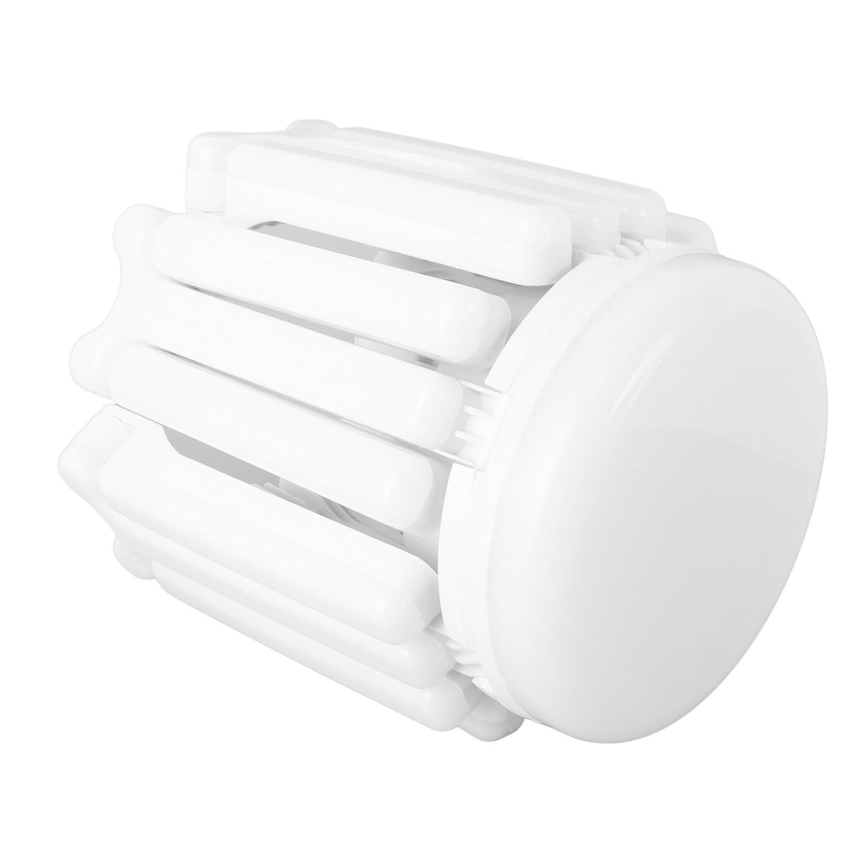 LED Garage Light 120W with 6 Adjustable Panels E27 Super Bright Bulb Deformable Garage Ceiling Light 6000 to 6500K 85 to 265V White