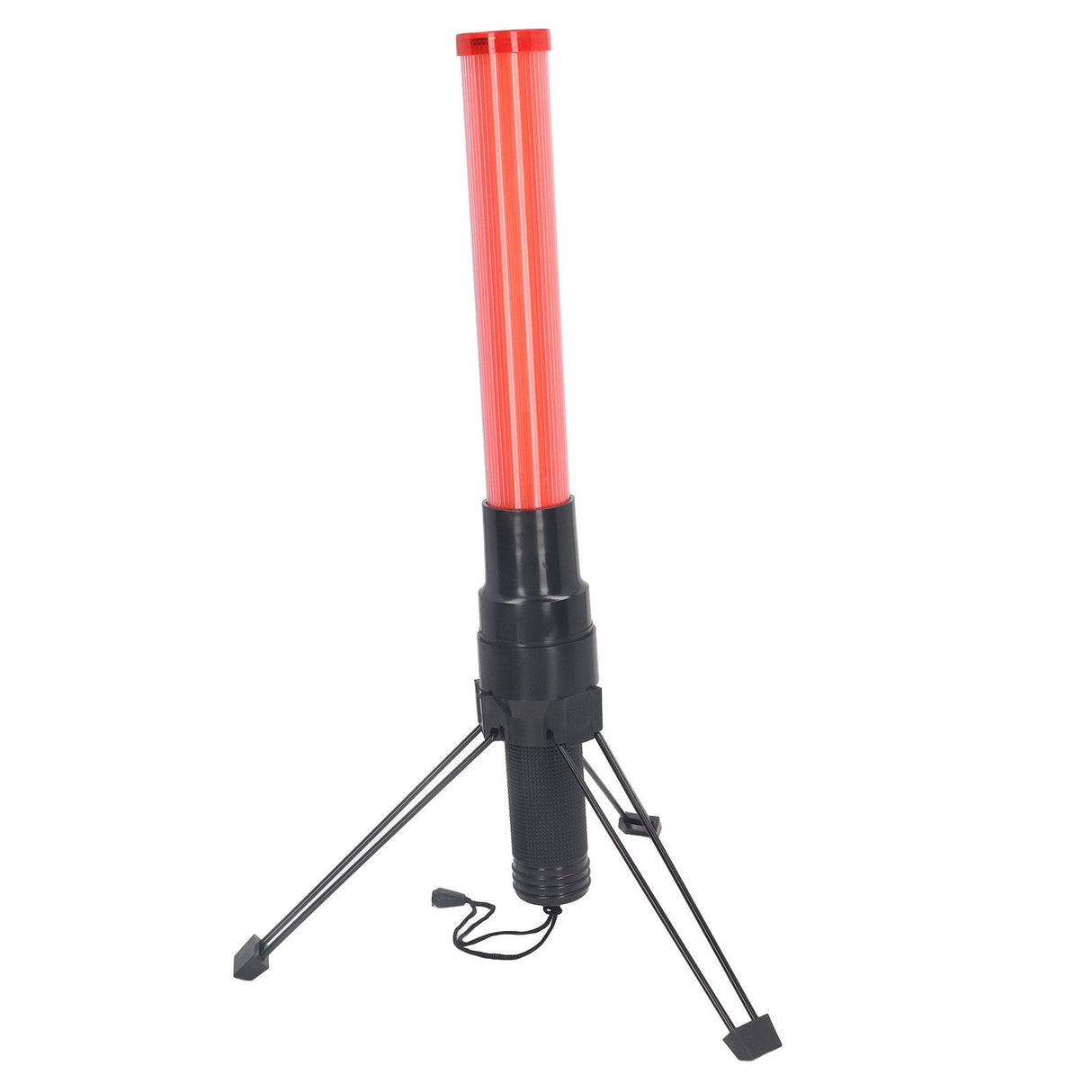 16in Traffic Baton LED Light High Visibility Durable Portable Traffic Control Wand for Parking Car Directing Red