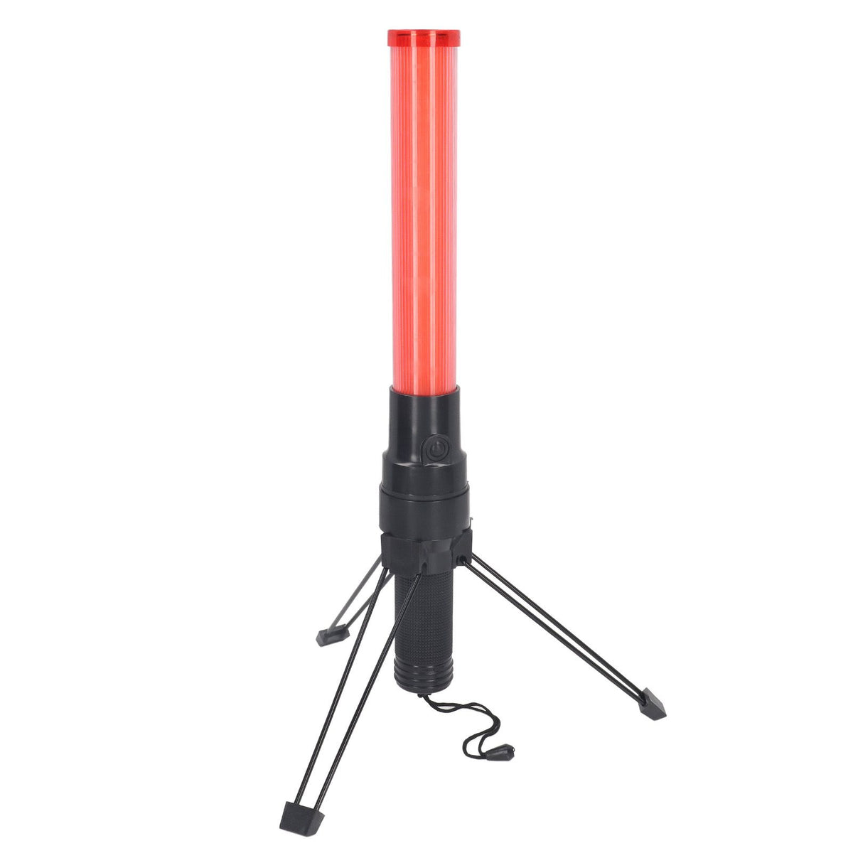 16in Traffic Baton LED Light High Visibility Durable Portable Traffic Control Wand for Parking Car Directing Red