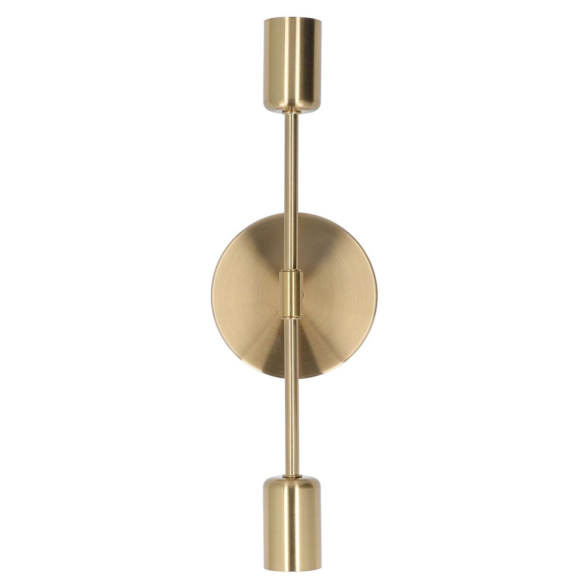 Double Wall Light Base E27 E26 Rust Proof Vintage Wall Lamp Bulb Holder for Living Room Bathroom Gold 85‑265V