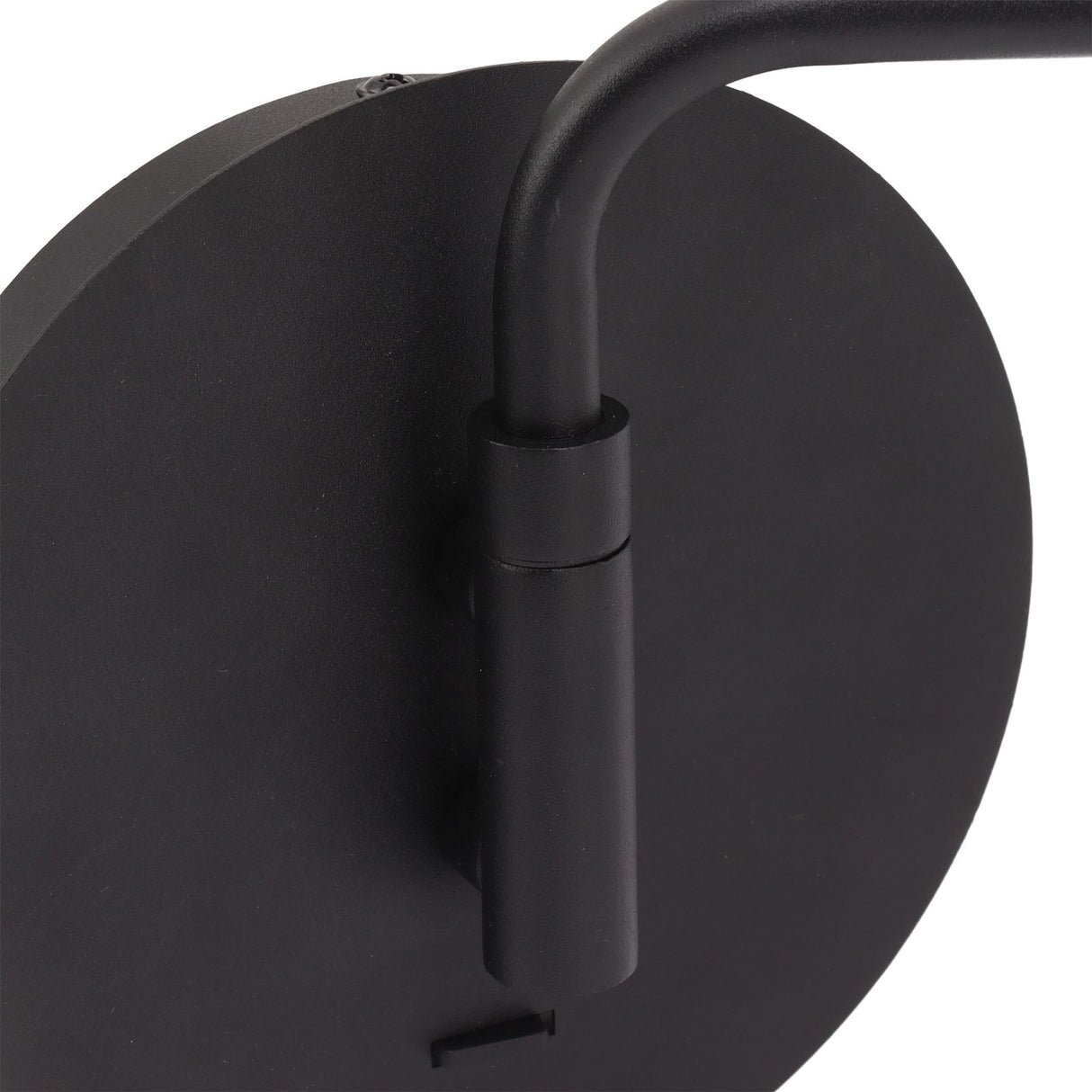 Swing Arm Wall Lamp Wall Mounted Bedside Lamps with Adjustable Swing Arms for Bedroom Living Room Reading Black