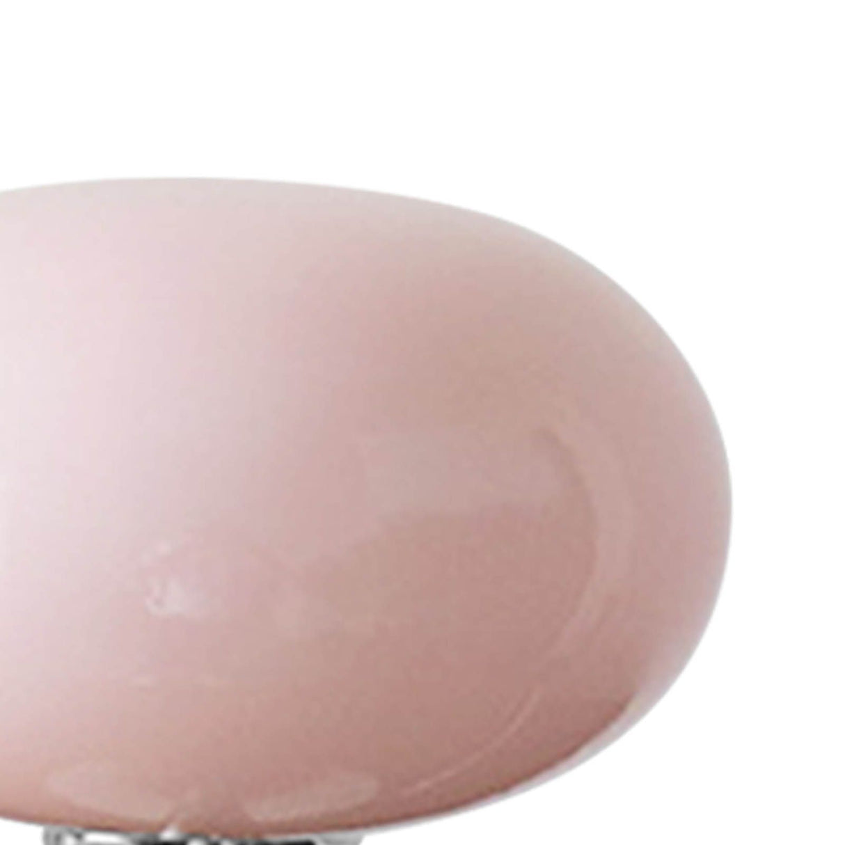 Bedside Table Lamp Iron Base Cute Shape Simple Modern Elegant Nightstand Lamp for Home Button Switch Pink