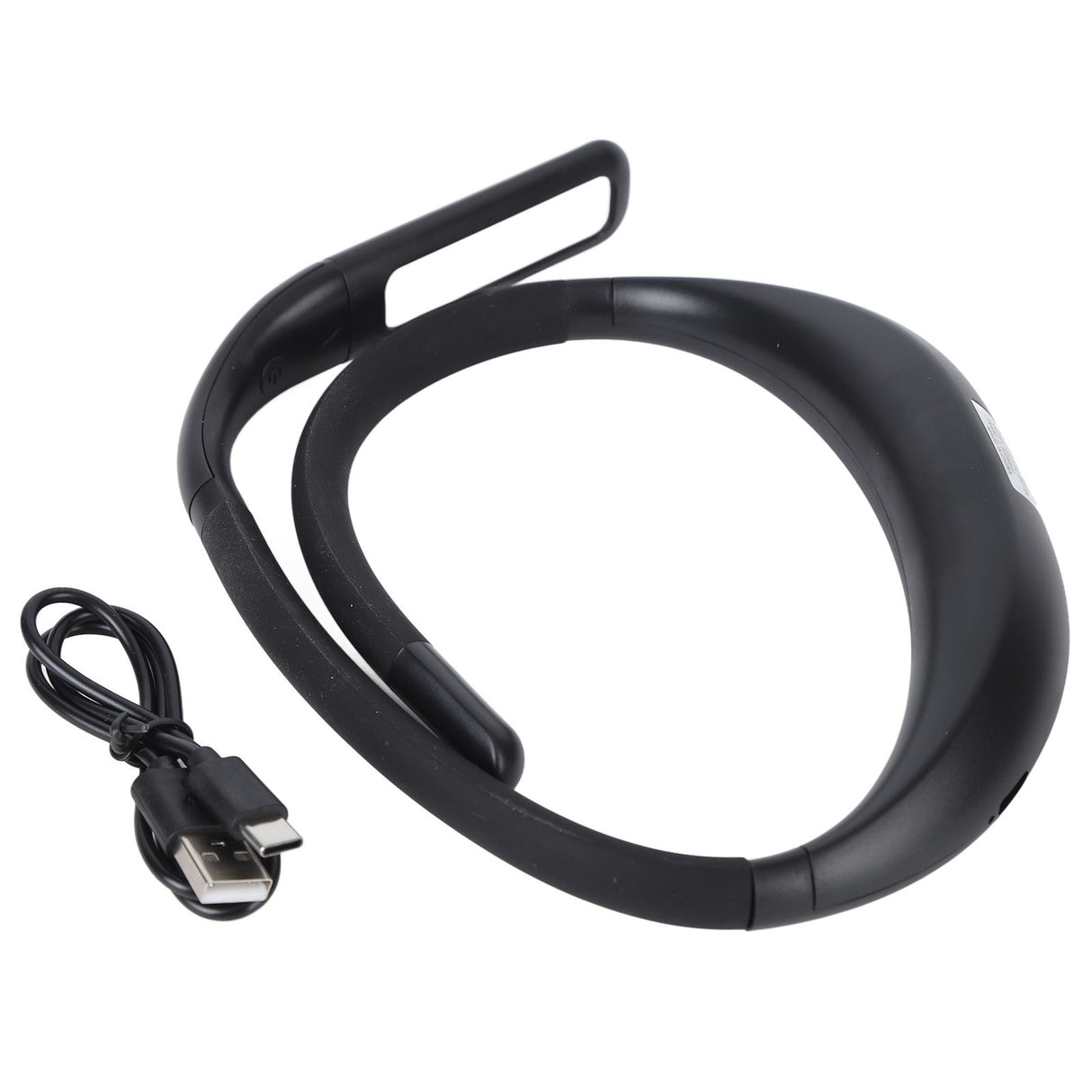 Neck Reading Light Color Brightness Adjustable Flexible Hands Free LED Book Light for Camping Repairing Black
