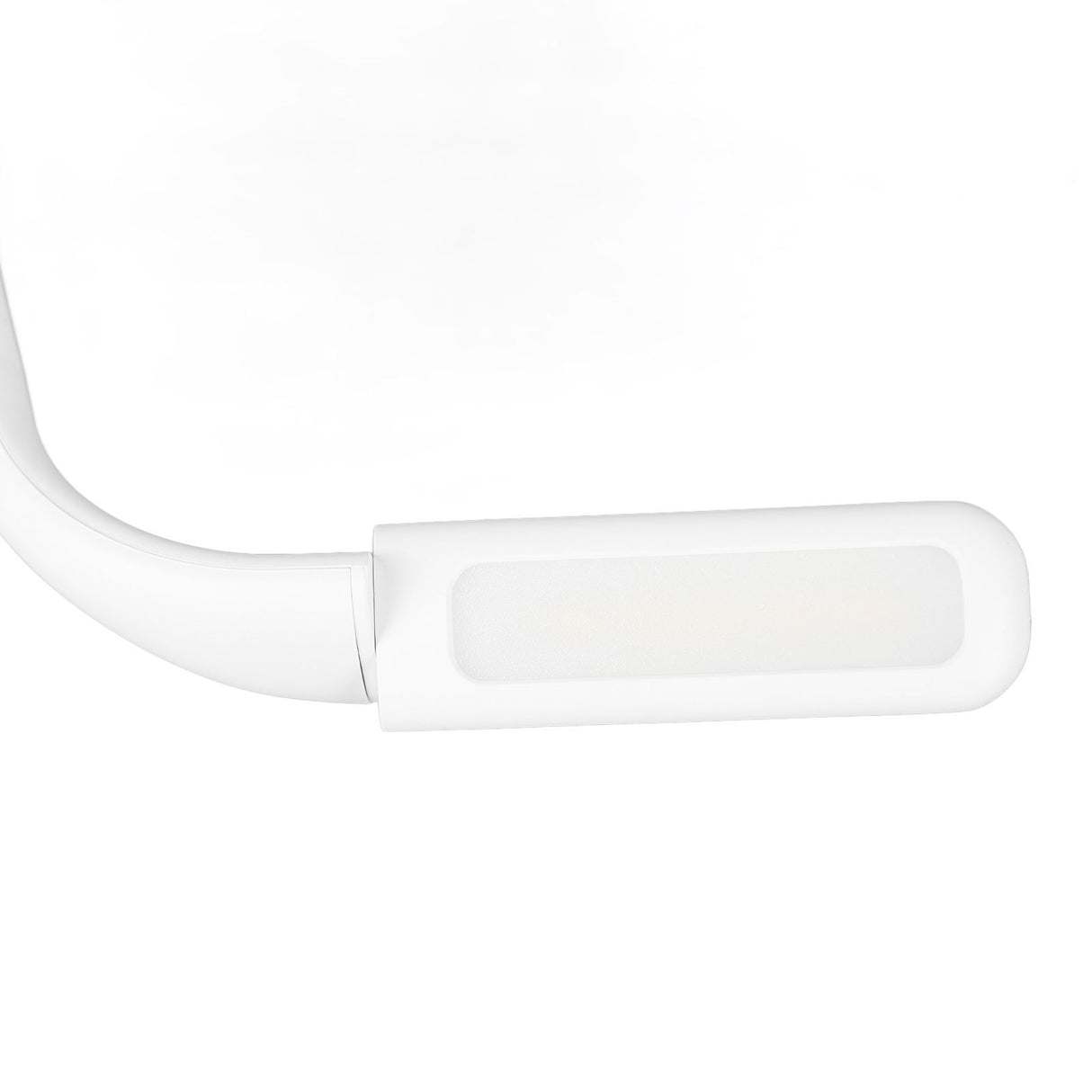 Neck Reading Light Color Brightness Adjustable Flexible Hands Free LED Book Light for Camping Repairing White